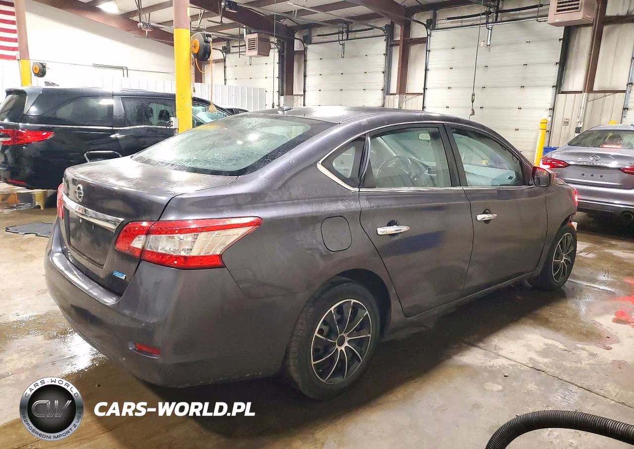 2014 Nissan Sentra Sv VIN:3N1AB7AP6EY228085 - 3