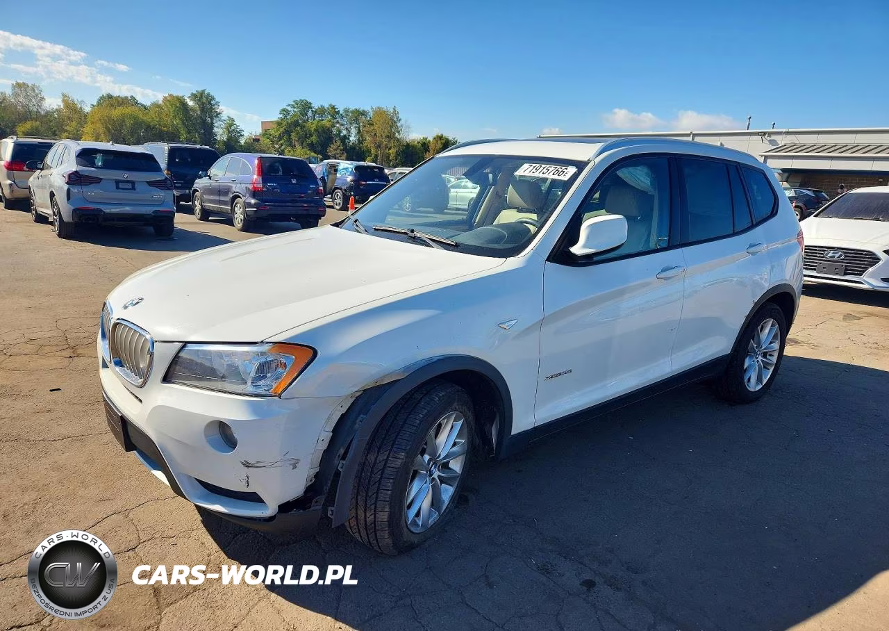 2013 BMW X3 xDrive28I VIN:5UXWX9C5XD0D01030 - 1