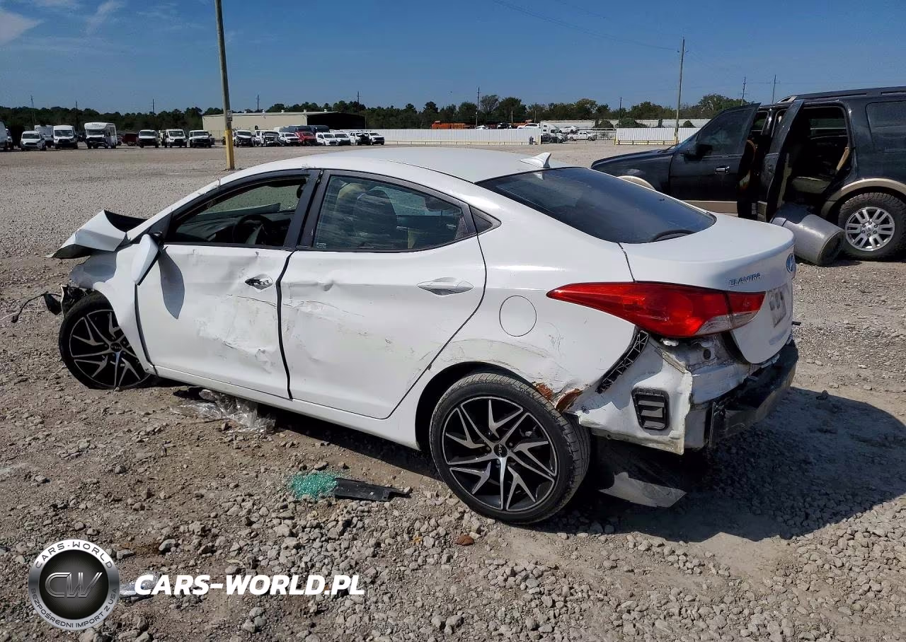 2013 Hyundai Elantra Gls VIN:5NPDH4AE9DH335827 - 2