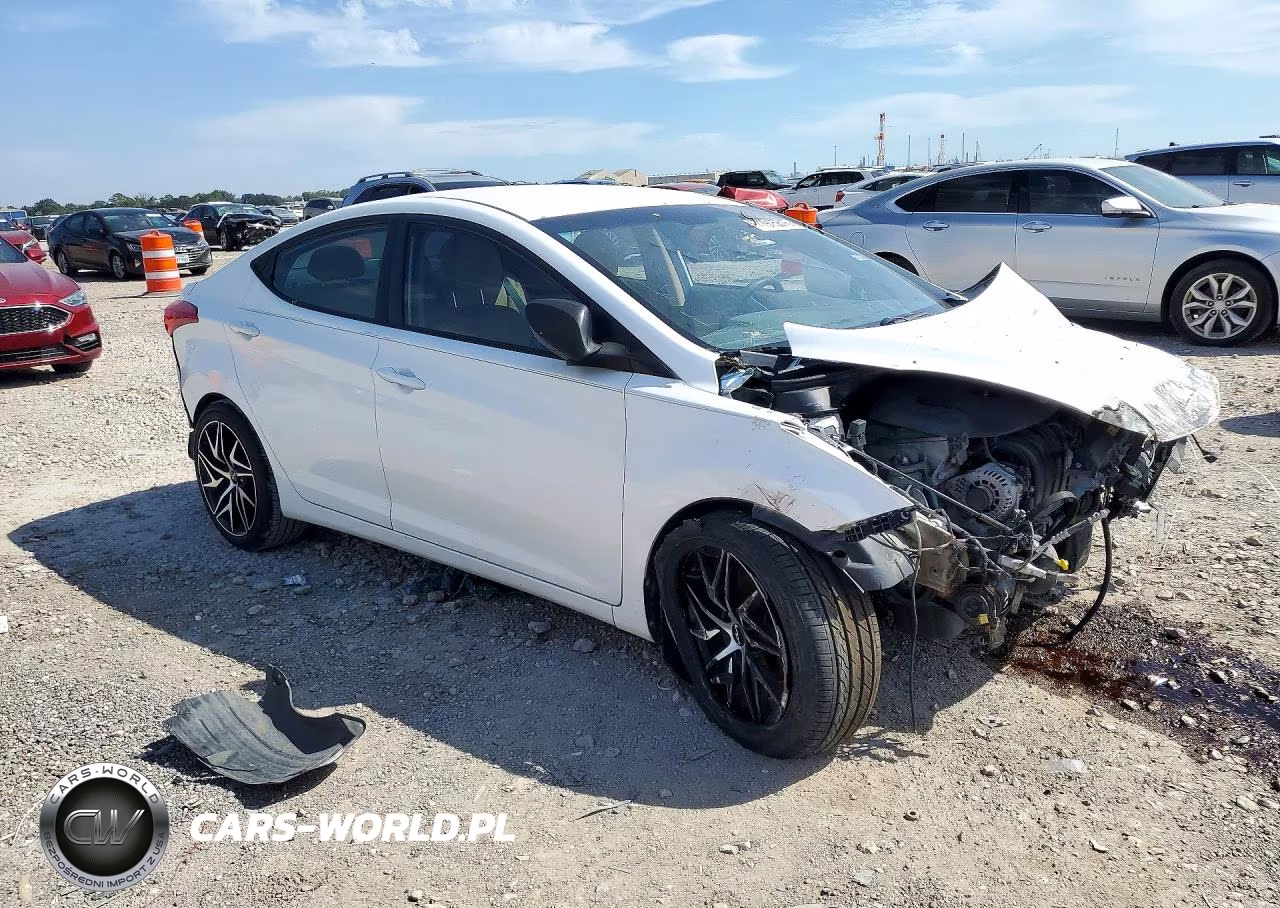 2013 Hyundai Elantra Gls VIN:5NPDH4AE9DH335827 - 4
