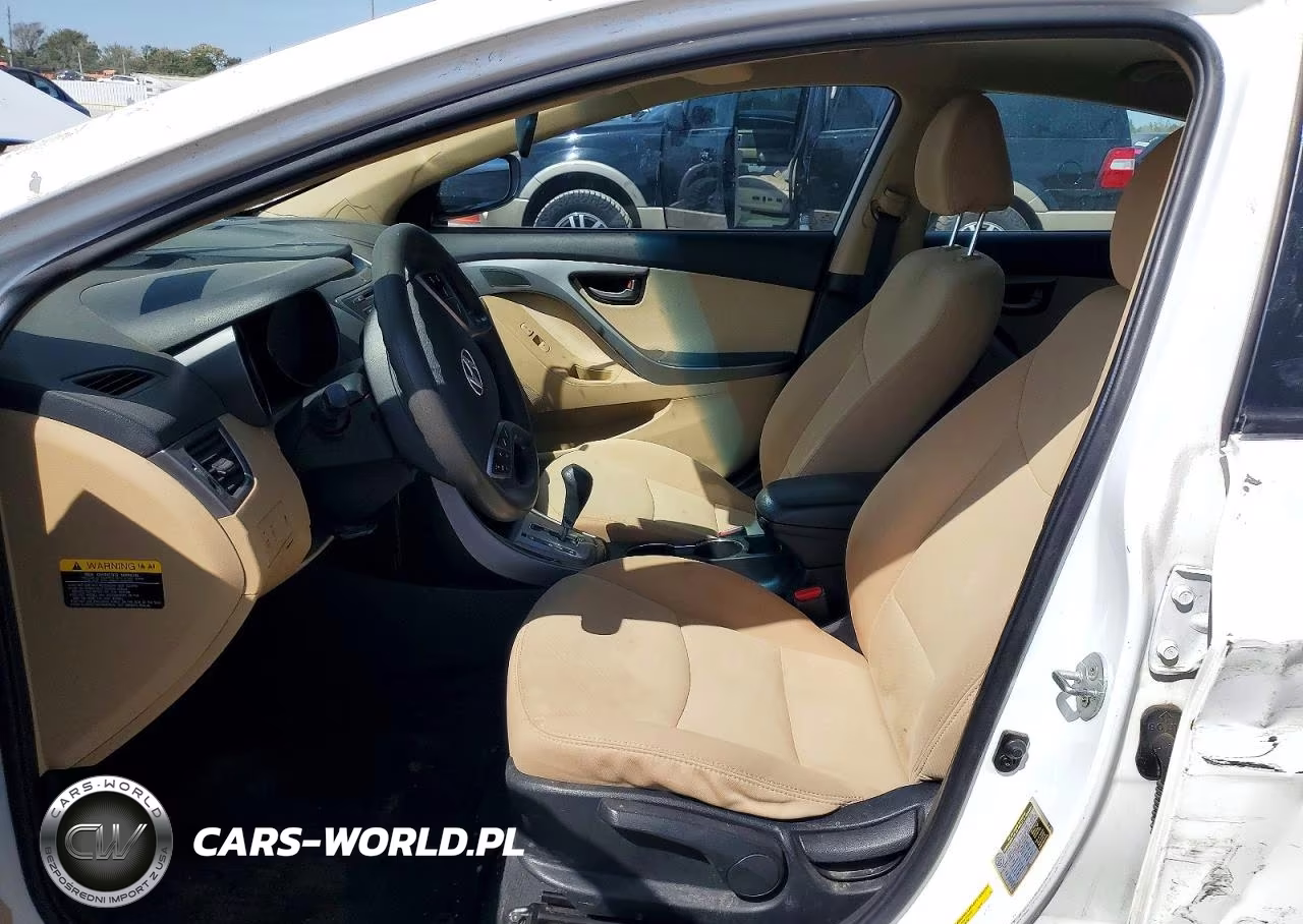 2013 Hyundai Elantra Gls VIN:5NPDH4AE9DH335827 - 7
