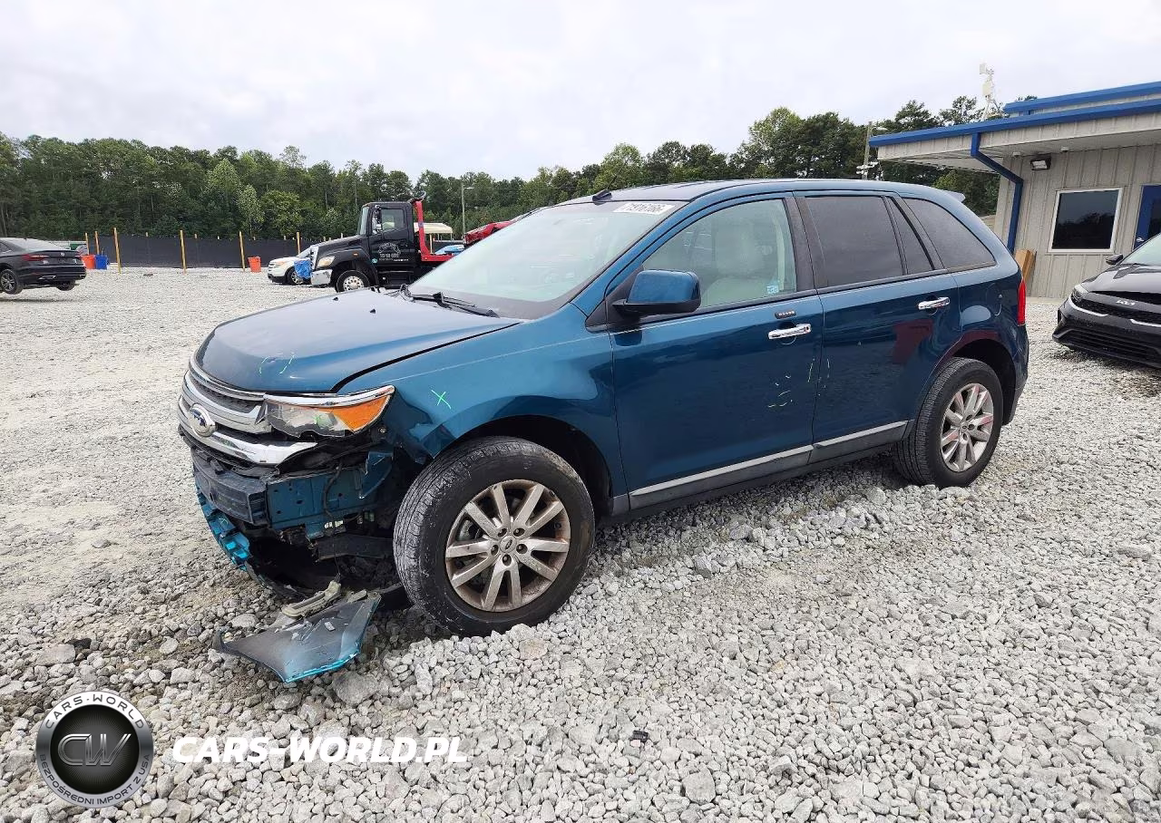 2011 Ford Edge Sel VIN:2FMDK3JC6BBA41705 - 1
