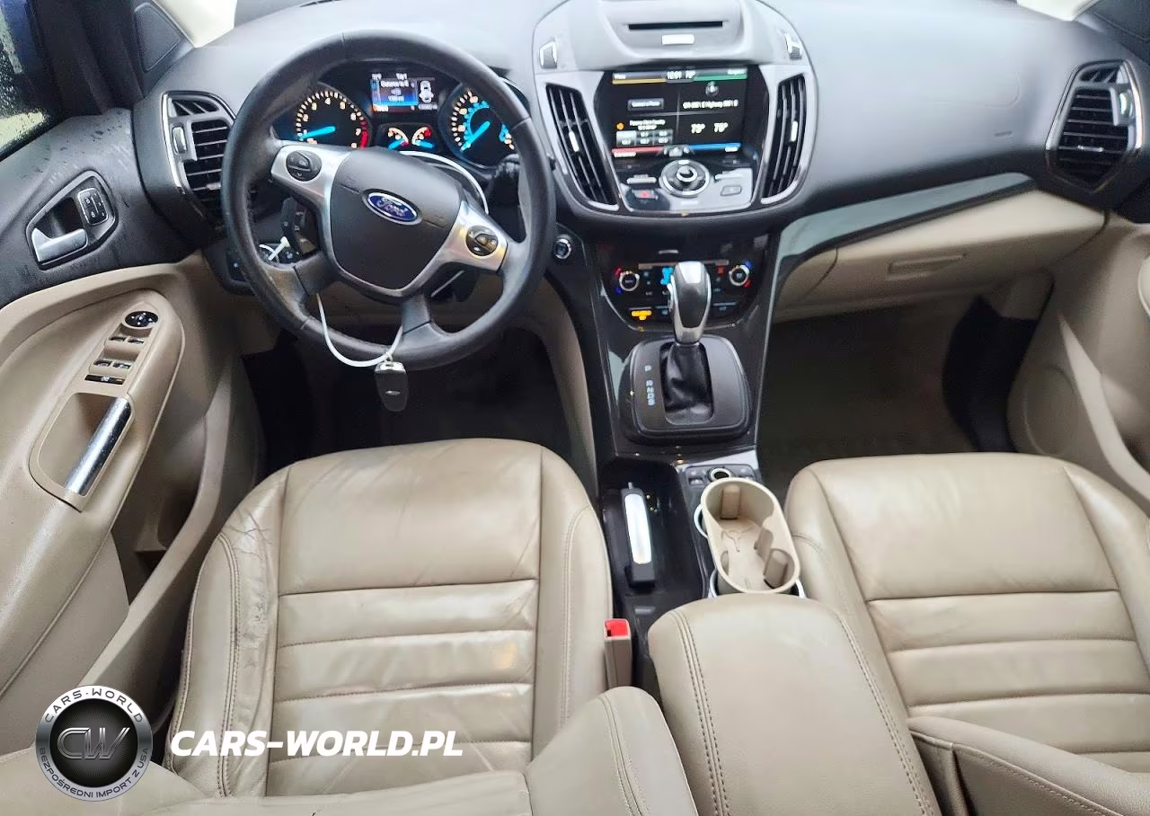 2015 Ford Escape Titanium VIN:1FMCU0J96FUC73777 - 8