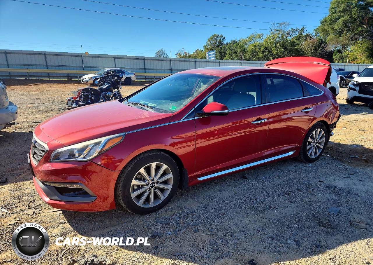 2017 Hyundai Sonata Limited VIN:5NPE34AF0HH552880 - 1