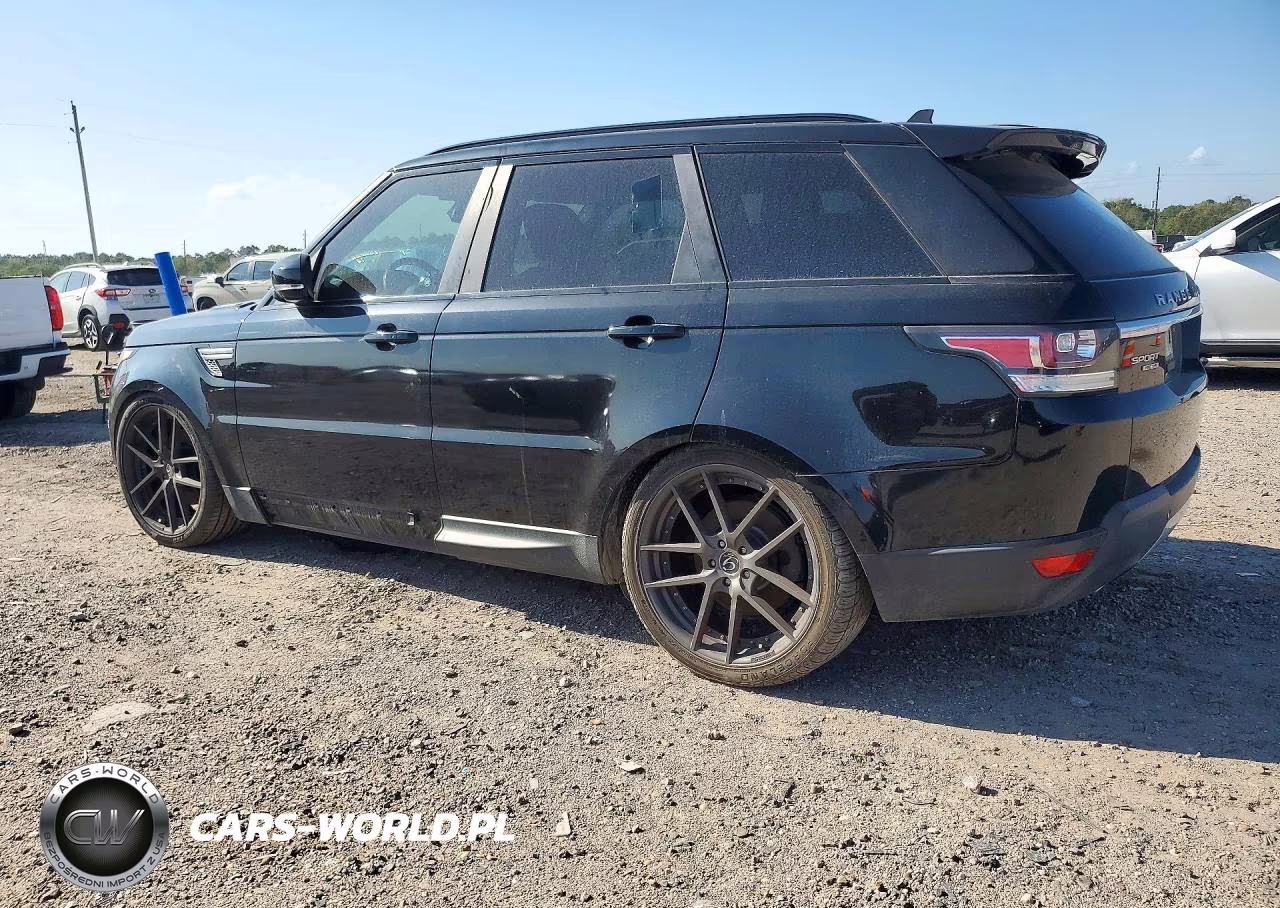 2016 Land Rover Range Rover Sport Hse VIN:SALWR2KF2GA658820 - 2