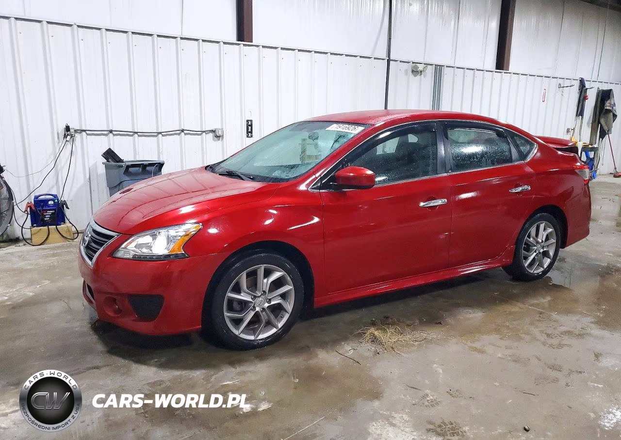 2013 Nissan Sentra S VIN:3N1AB7AP5DL614153 - 1