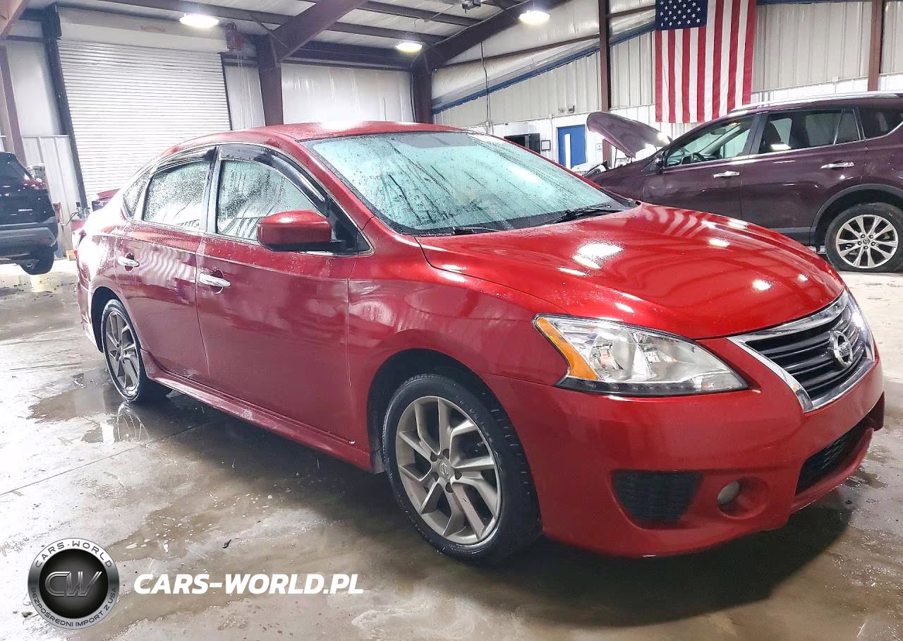2013 Nissan Sentra S VIN:3N1AB7AP5DL614153 - 4