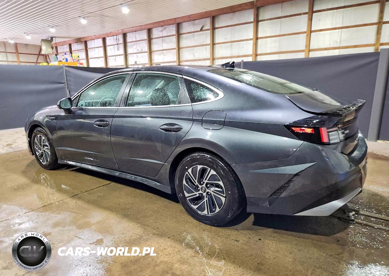 2026 Hyundai Sonata Hybrid Blue VIN:KMHL24JJ6TA158195 - 2