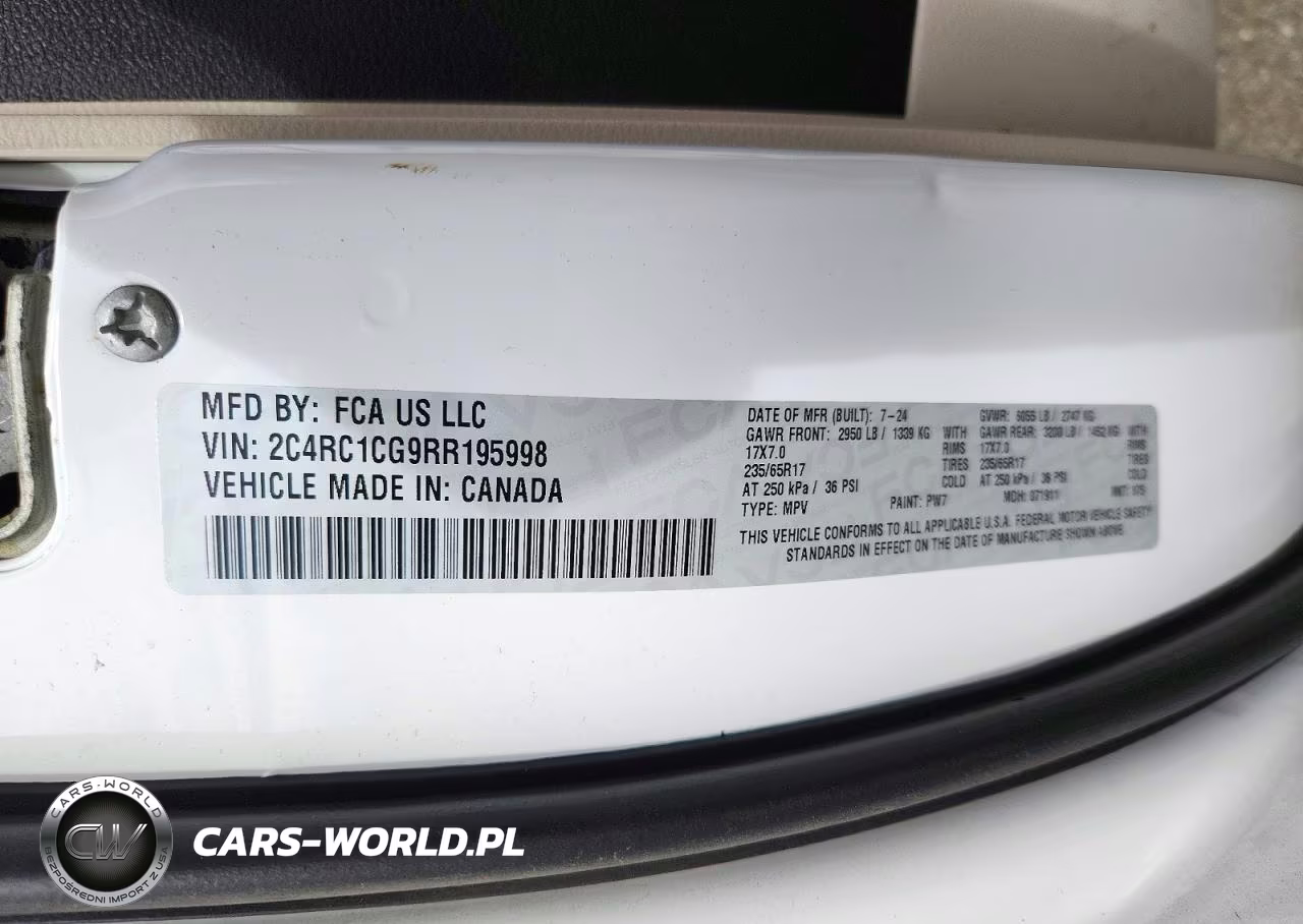 2024 Chrysler Voyager Lx VIN:2C4RC1CG9RR195998 - 14