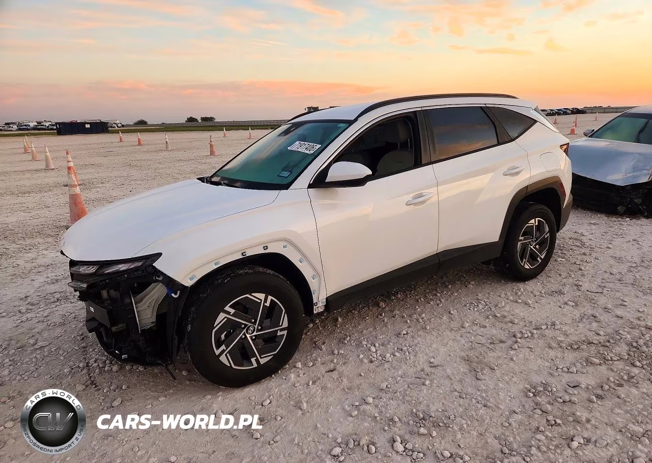 2025 Hyundai Tucson Blue VIN:KM8JBDD1XSU285208 - 1