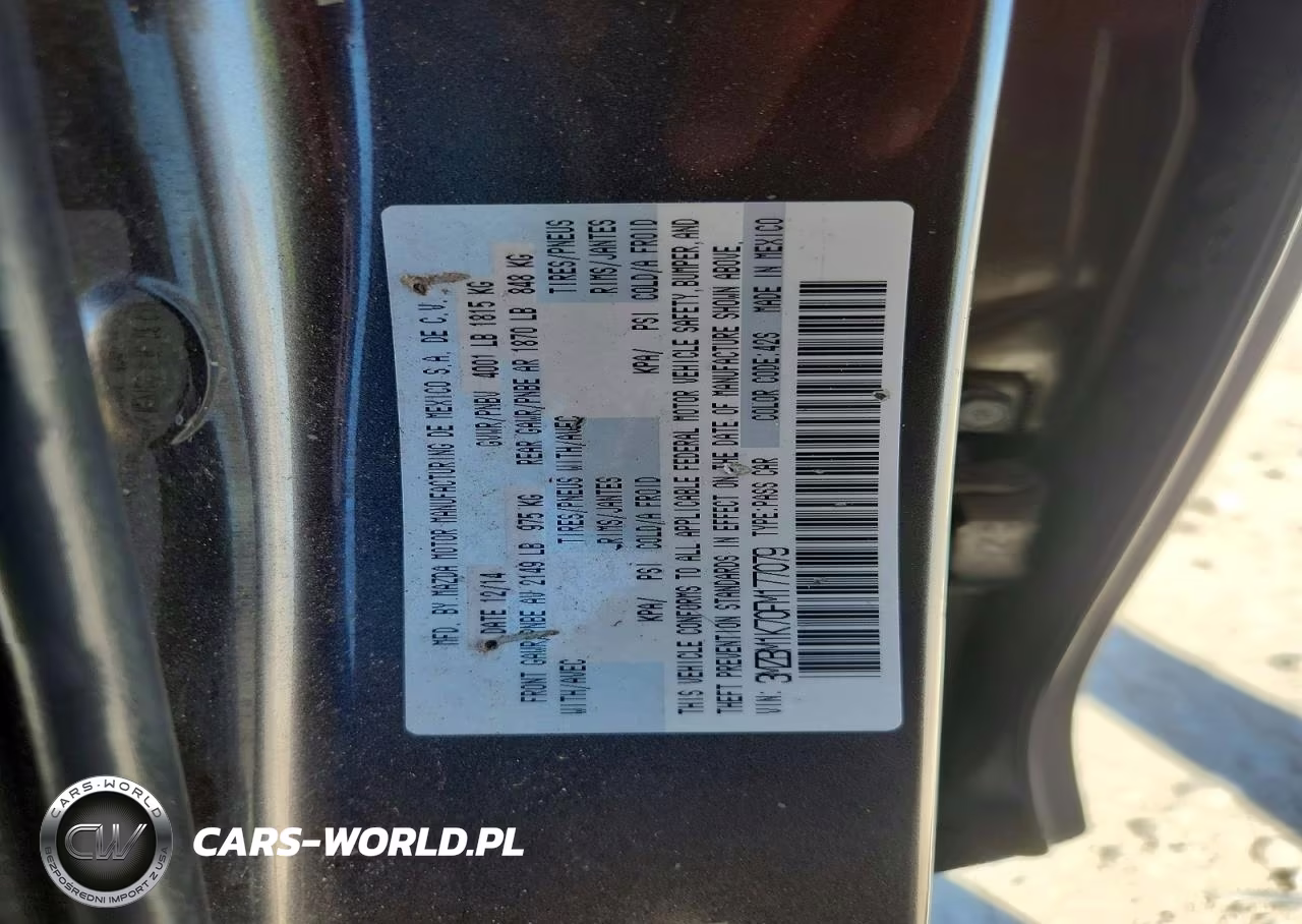 2015 Mazda 3 Sport VIN:3MZBM1K70FM177079 - 12