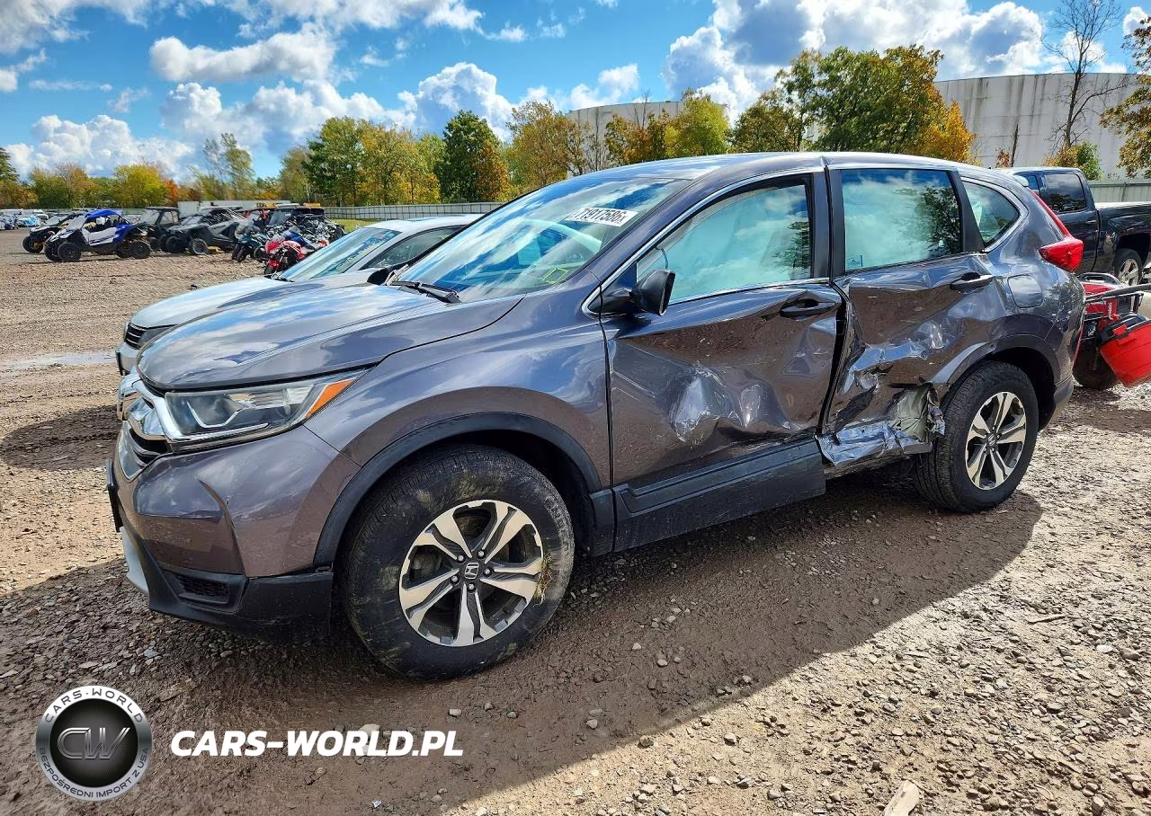 2019 Honda Cr-V Lx VIN:2HKRW6H32KH207907 - 1