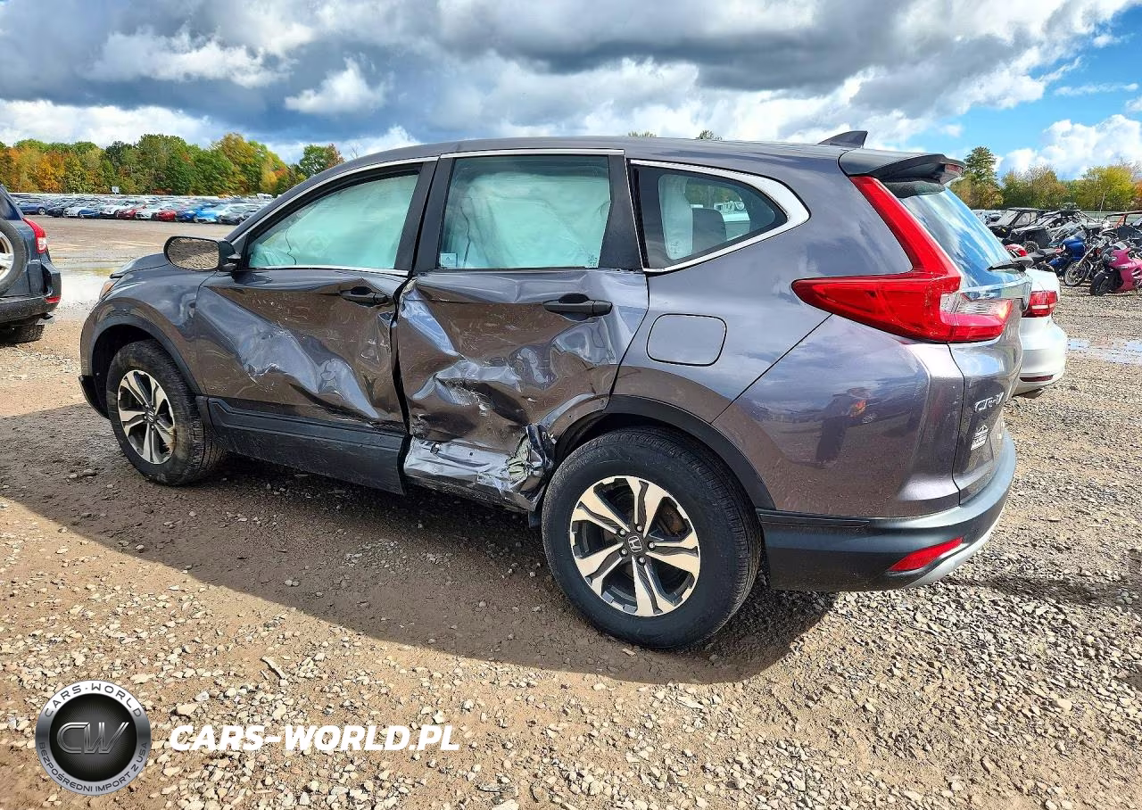 2019 Honda Cr-V Lx VIN:2HKRW6H32KH207907 - 2
