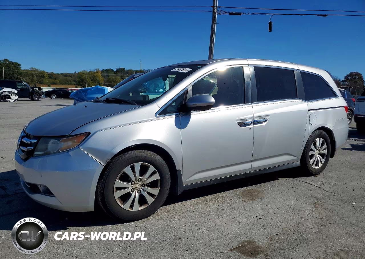 2014 Honda Odyssey Exl VIN:5FNRL5H63EB003262 - 1