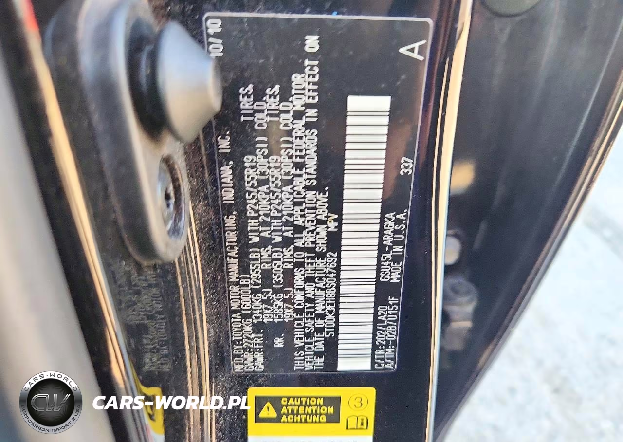 2011 Toyota Highlander Limited VIN:5TDDK3EH8BS047692 - 13