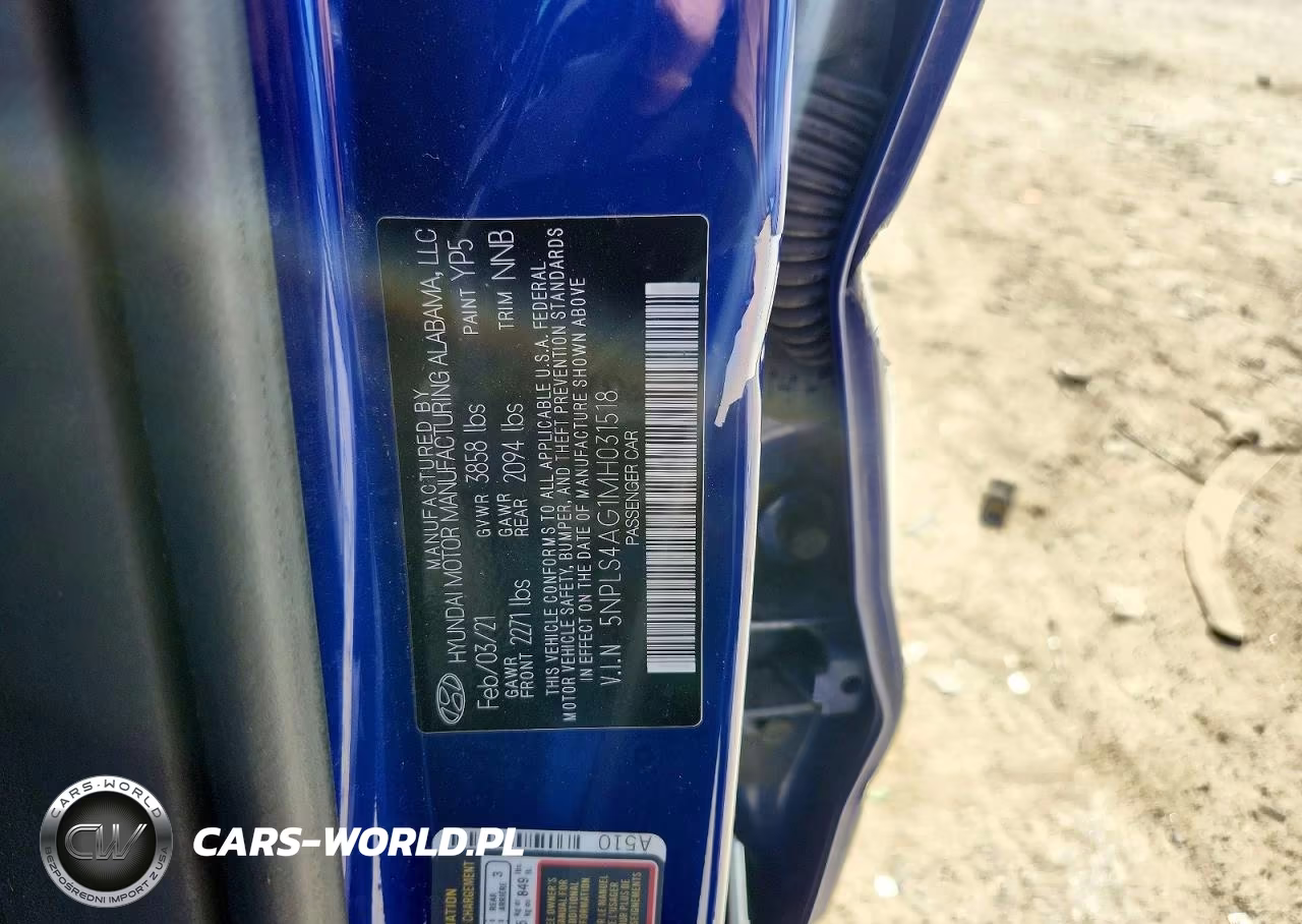 2021 Hyundai Elantra Sel VIN:5NPLS4AG1MH031518 - 12