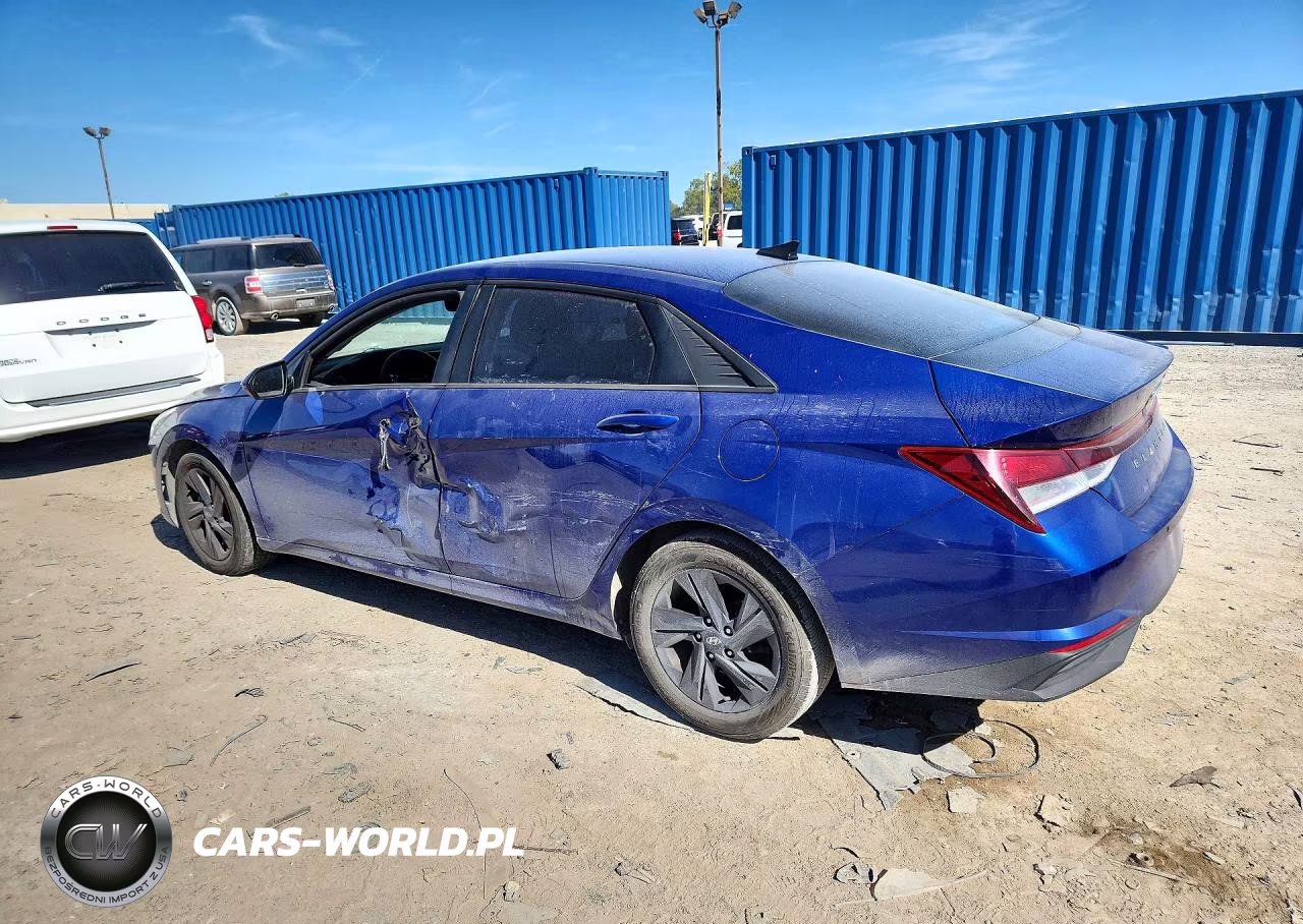 2021 Hyundai Elantra Sel VIN:5NPLS4AG1MH031518 - 2