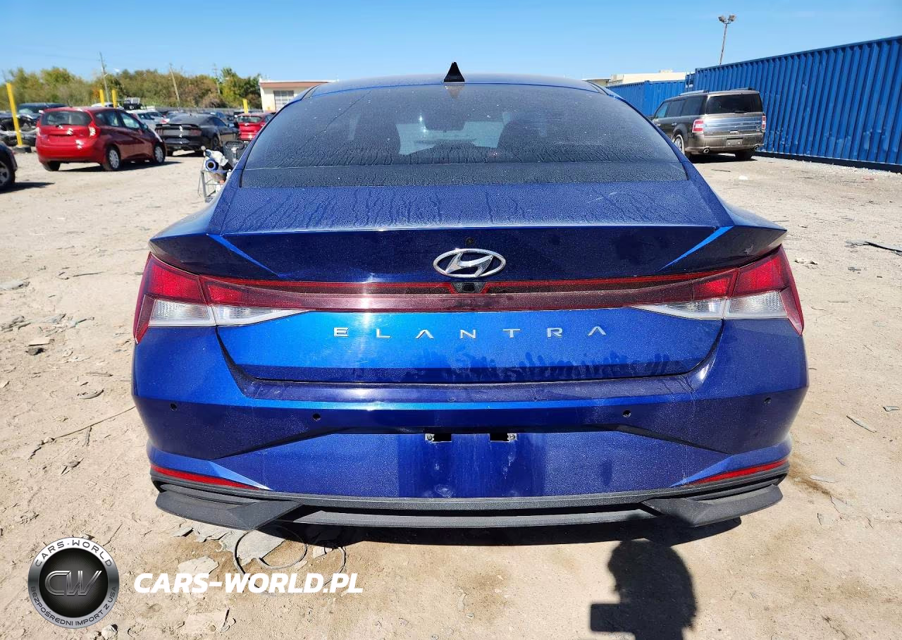 2021 Hyundai Elantra Sel VIN:5NPLS4AG1MH031518 - 6