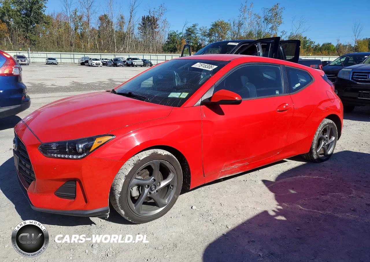 2019 Hyundai Veloster 2.0L VIN:KMHTG6AF0KU012381 - 1