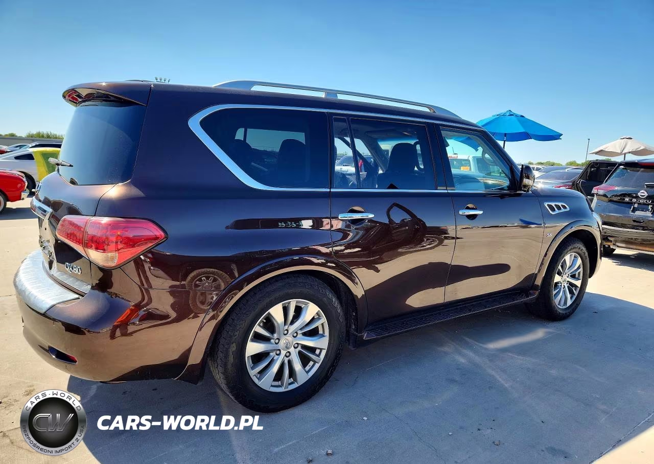 2017 Infiniti Qx80 Base VIN:JN8AZ2NE1H9153539 - 3