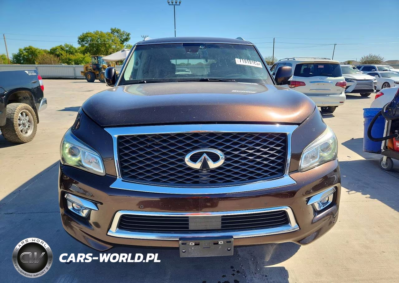 2017 Infiniti Qx80 Base VIN:JN8AZ2NE1H9153539 - 5