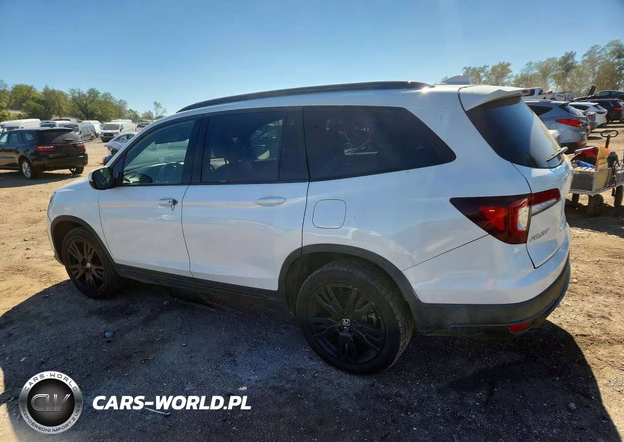 2021 Honda Pilot Awd Black Edition VIN:5FNYF6H74MB056620 - 2