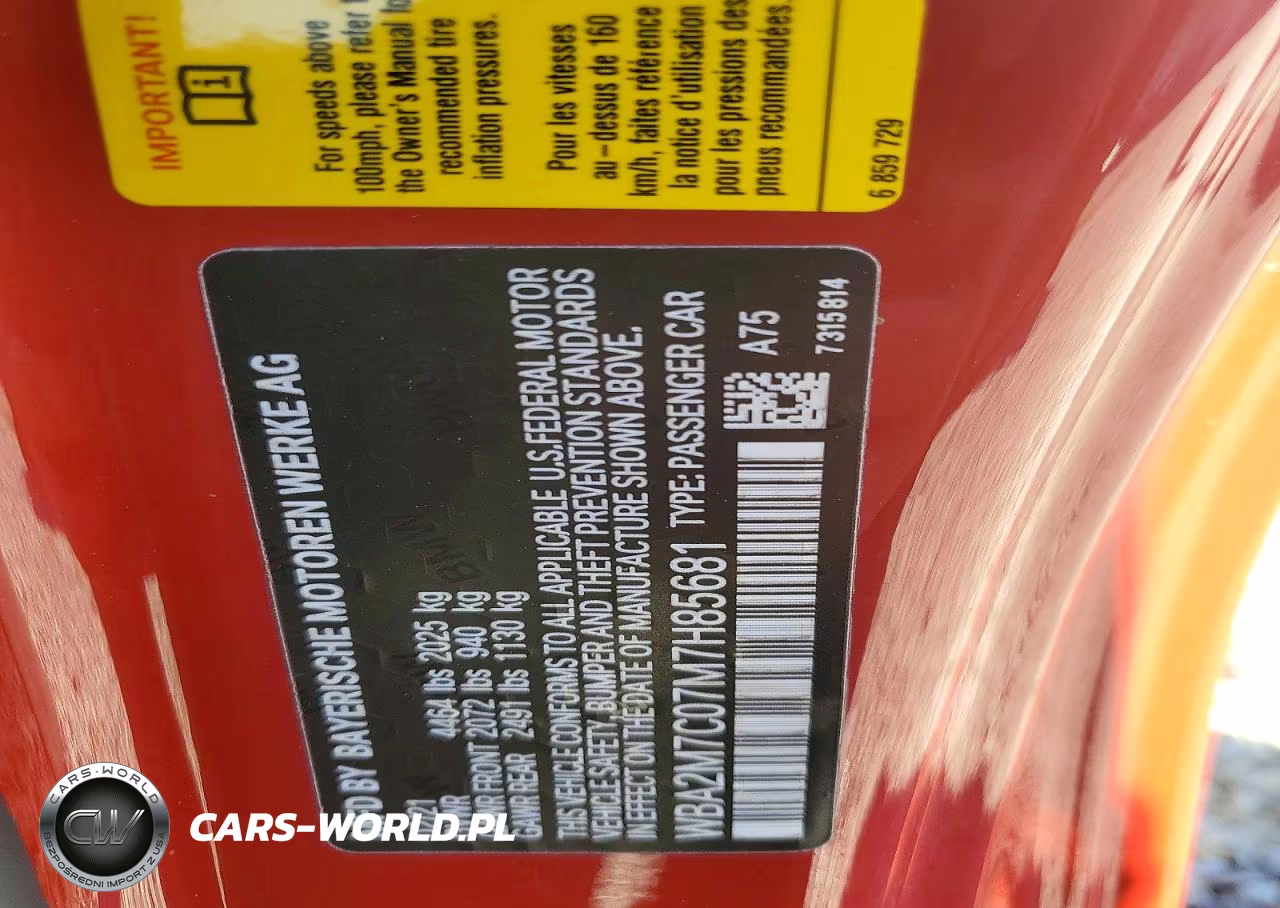 2021 BMW 230I VIN:WBA2M7C07M7H85681 - 13
