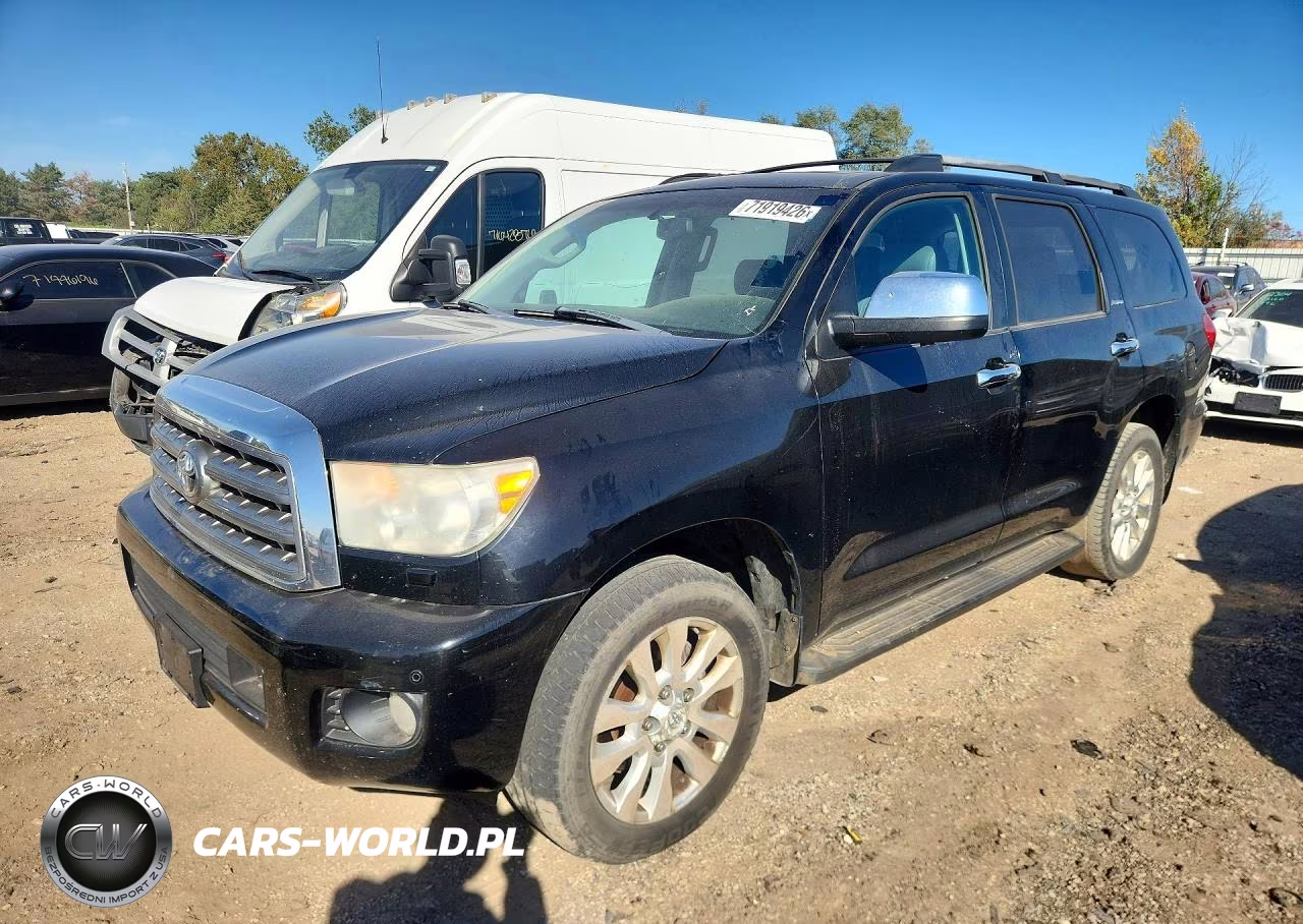 2008 Toyota Sequoia Platinum VIN:5TDBY67A78S018488 - 1