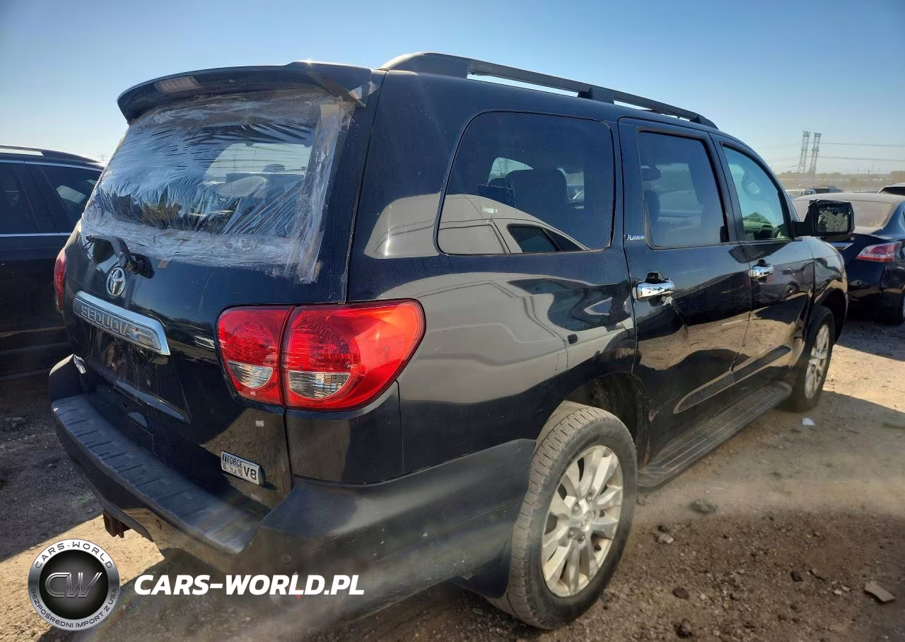 2008 Toyota Sequoia Platinum VIN:5TDBY67A78S018488 - 3