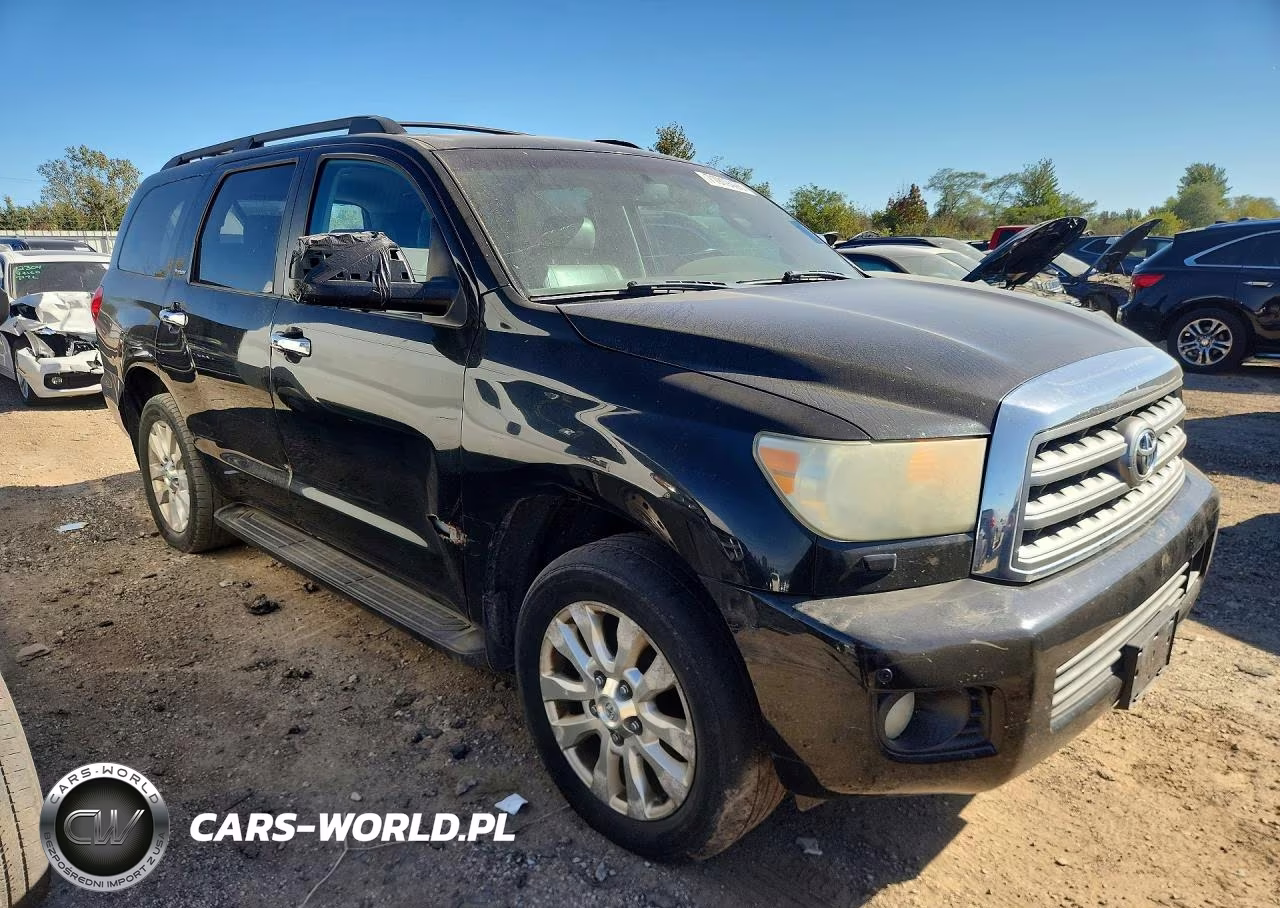 2008 Toyota Sequoia Platinum VIN:5TDBY67A78S018488 - 4