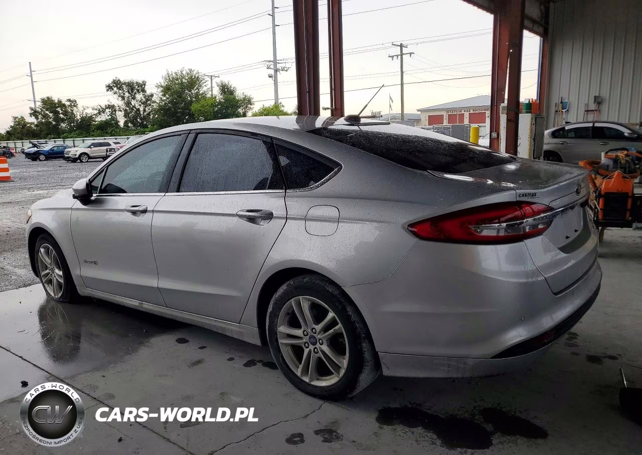 2018 Ford Fusion Se Hybrid VIN:3FA6P0LU5JR280011 - 2