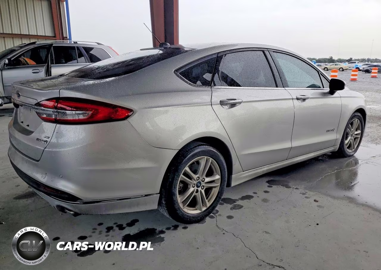 2018 Ford Fusion Se Hybrid VIN:3FA6P0LU5JR280011 - 3