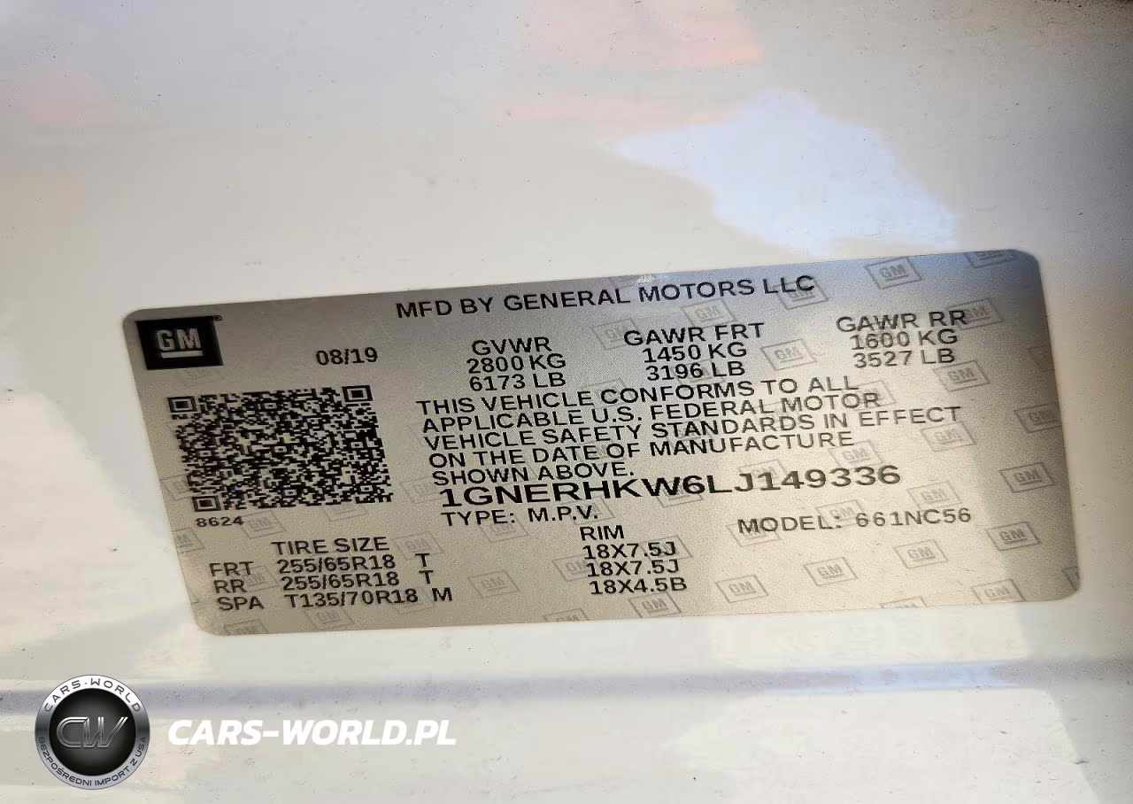 2020 Chevrolet Traverse Lt VIN:1GNERHKW6LJ149336 - 13