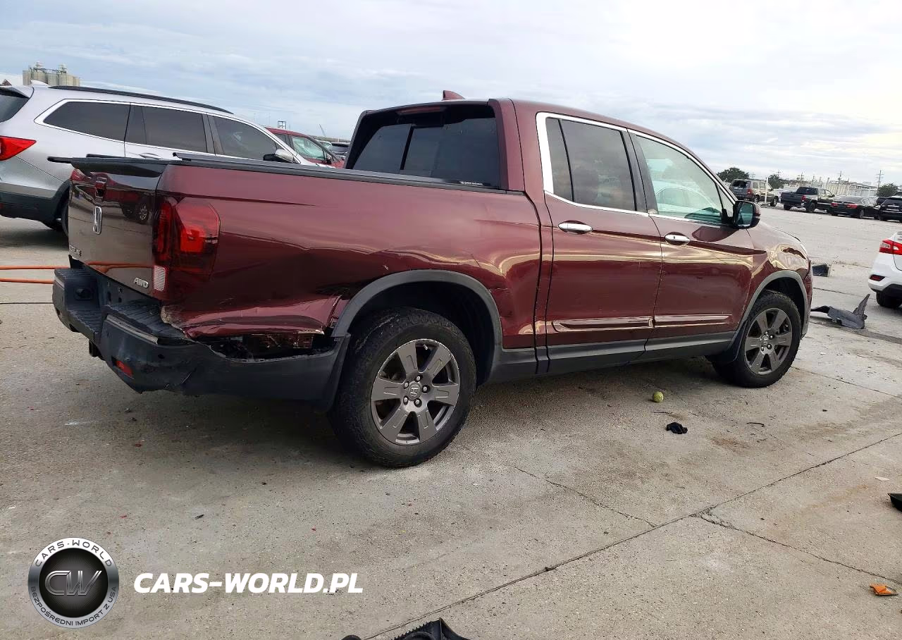 2020 Honda Ridgeline Rtl VIN:5FPYK3F78LB006998 - 3