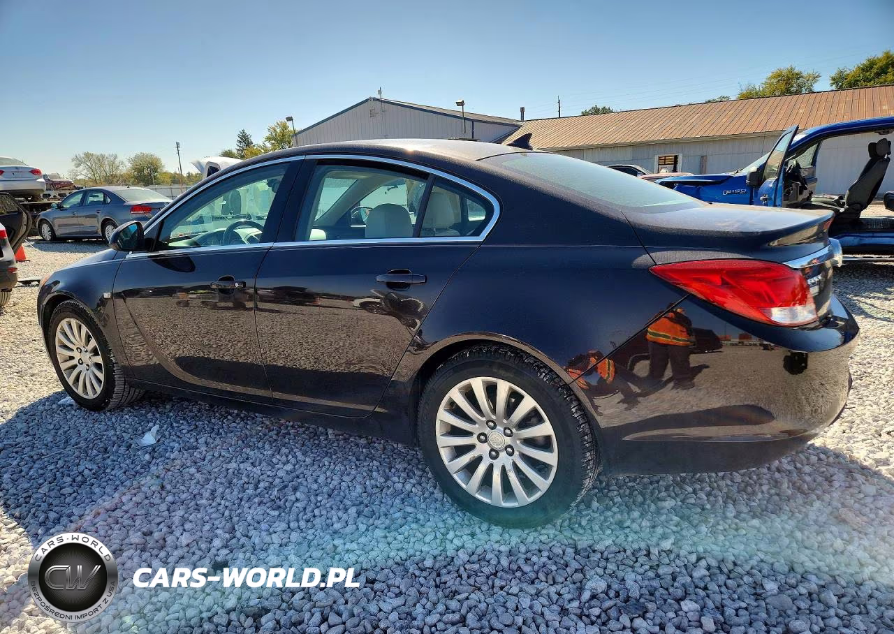 2011 Buick Regal Cxl VIN:W04GN5ECXB1129208 - 2
