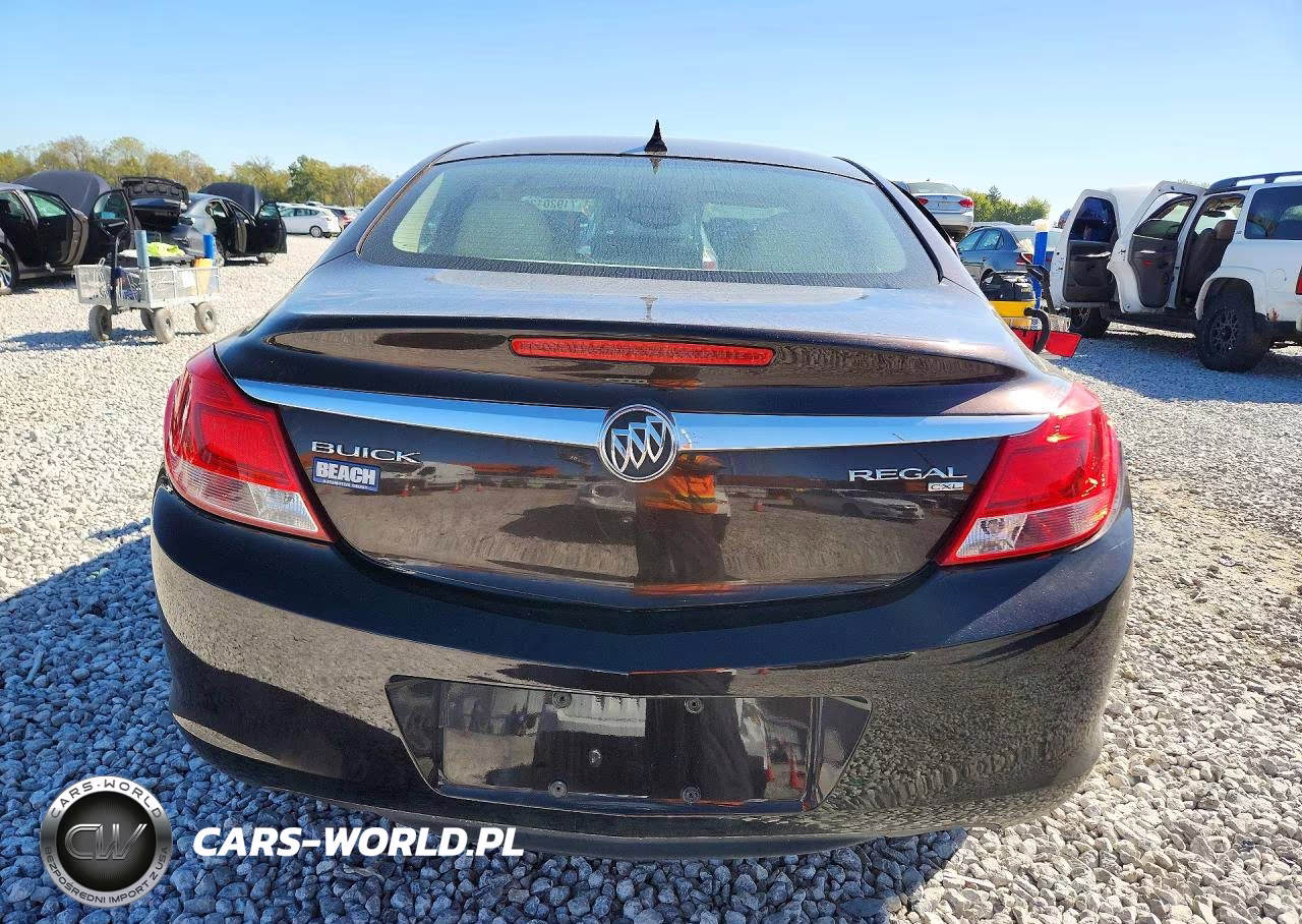 2011 Buick Regal Cxl VIN:W04GN5ECXB1129208 - 6