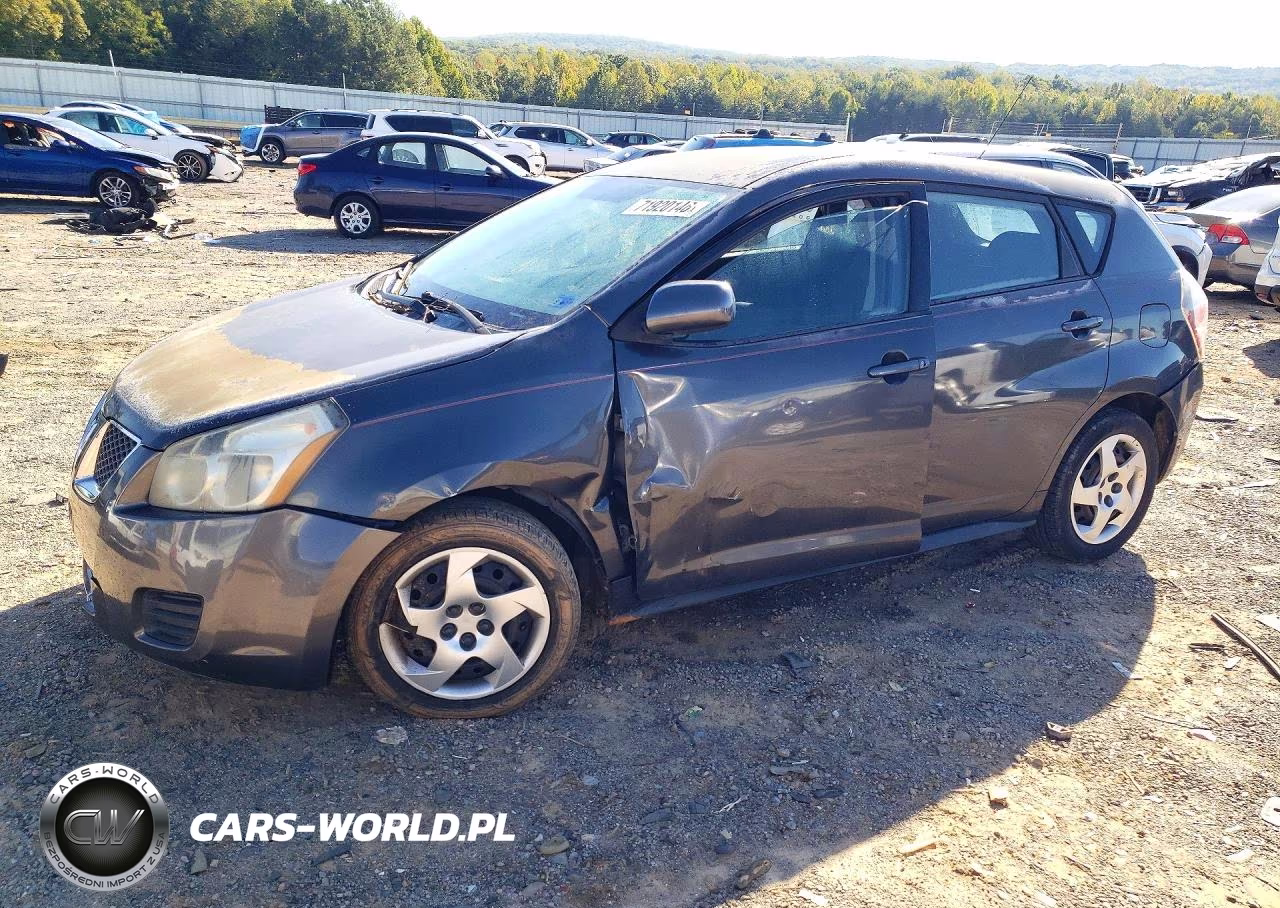 2010 Pontiac Vibe VIN:5Y2SP6E83AZ417504 - 1