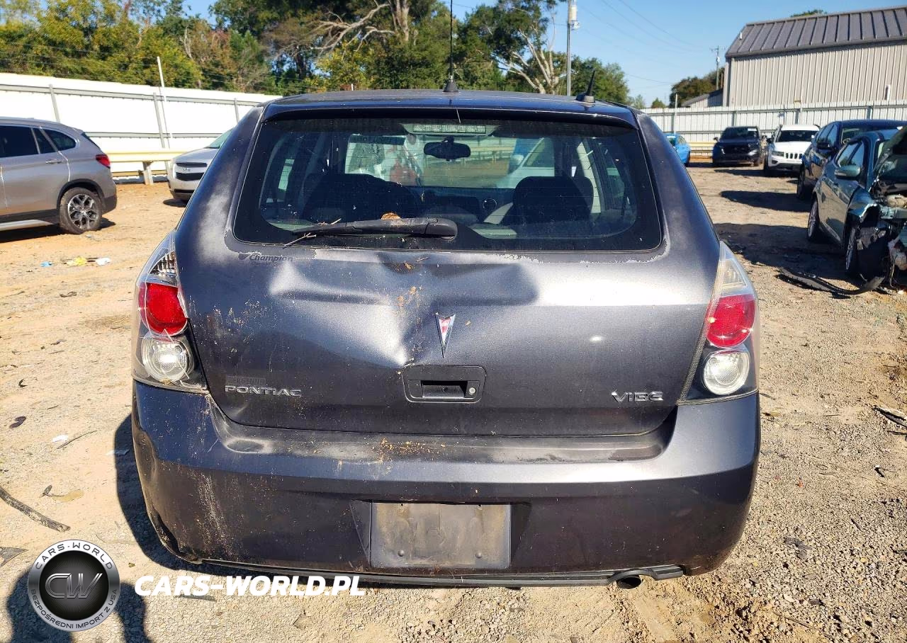 2010 Pontiac Vibe VIN:5Y2SP6E83AZ417504 - 6