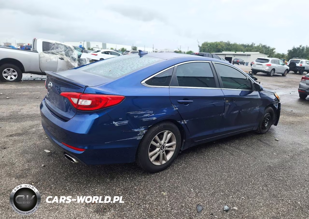2016 Hyundai Sonata Se VIN:5NPE24AF2GH320508 - 3