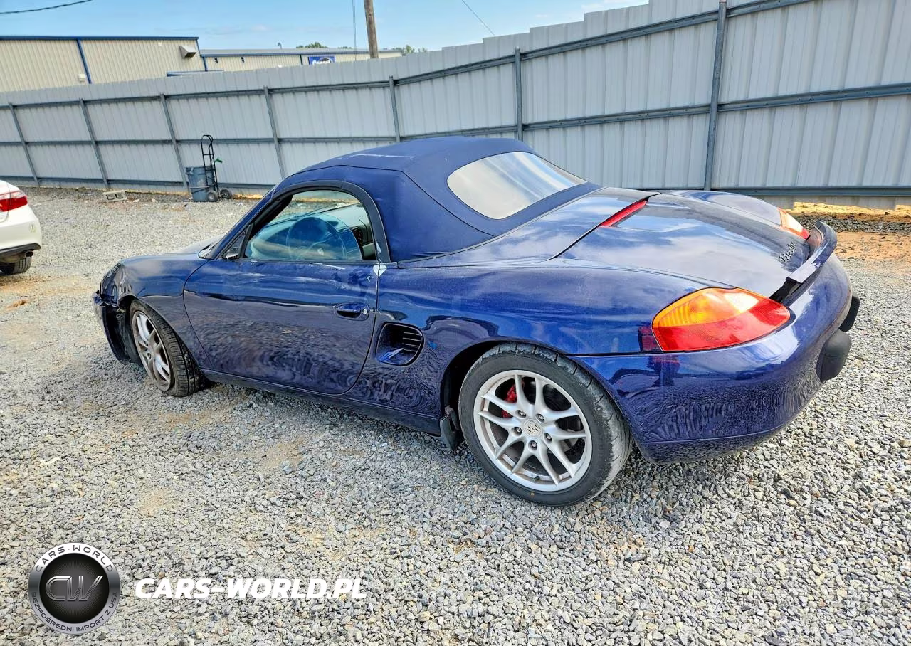 2001 Porsche Boxster VIN:WP0CA29871U624600 - 2