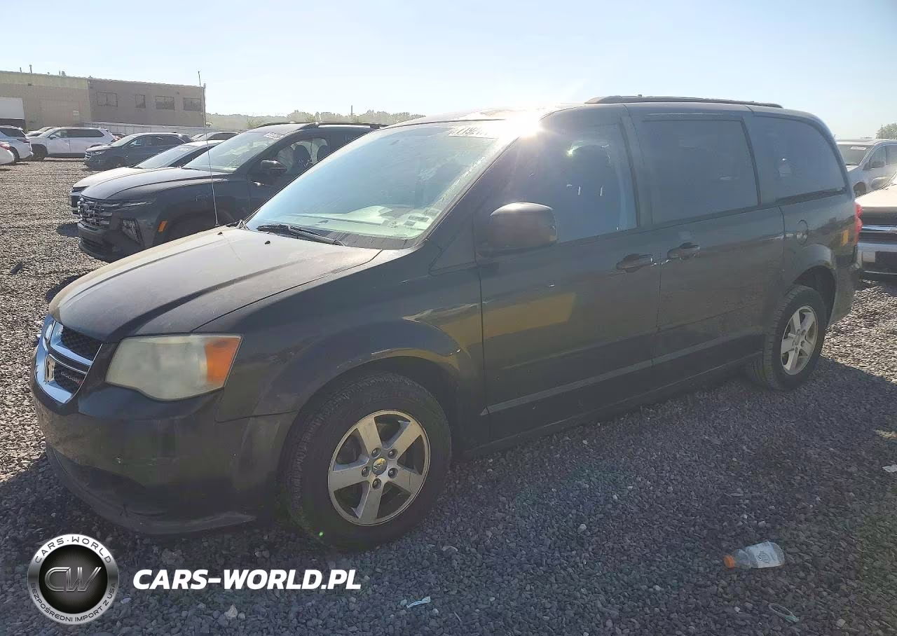 2012 Dodge Grand Caravan Sxt VIN:2C4RDGCG6CR310242 - 1