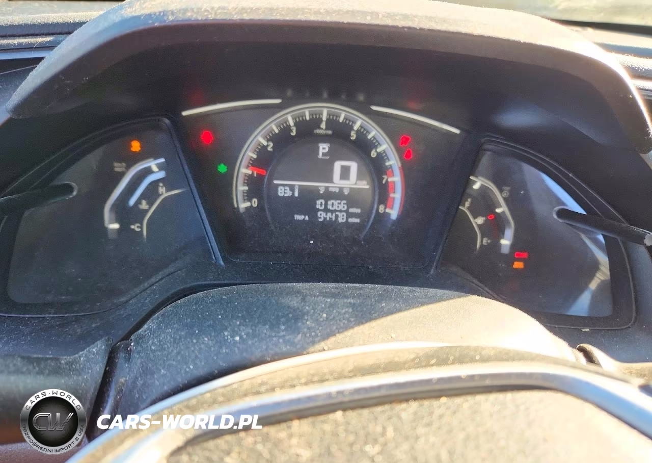 2018 Honda Civic Lx VIN:2HGFC4B53JH306352 - 9