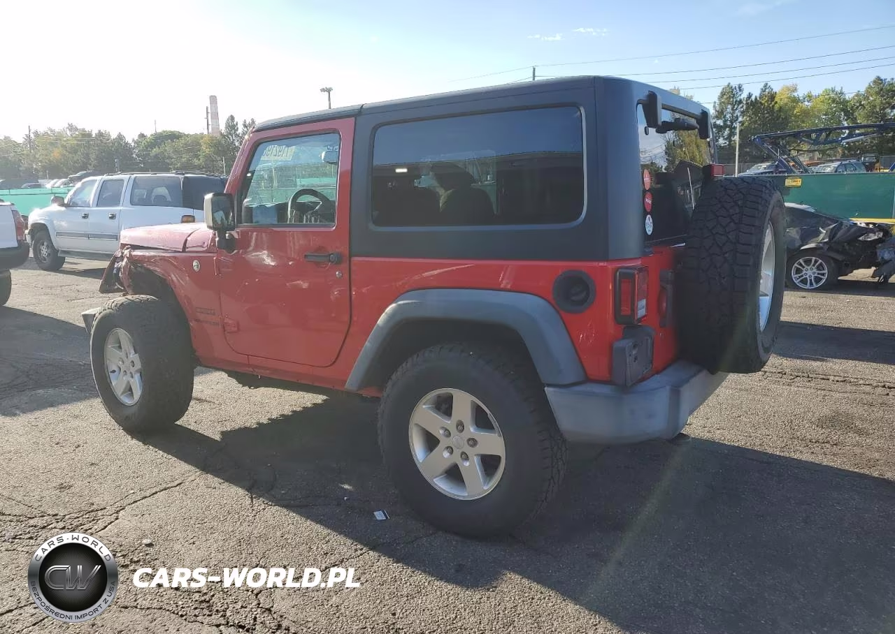 2016 Jeep Wrangler Sport VIN:1C4AJWAG0GL331430 - 2