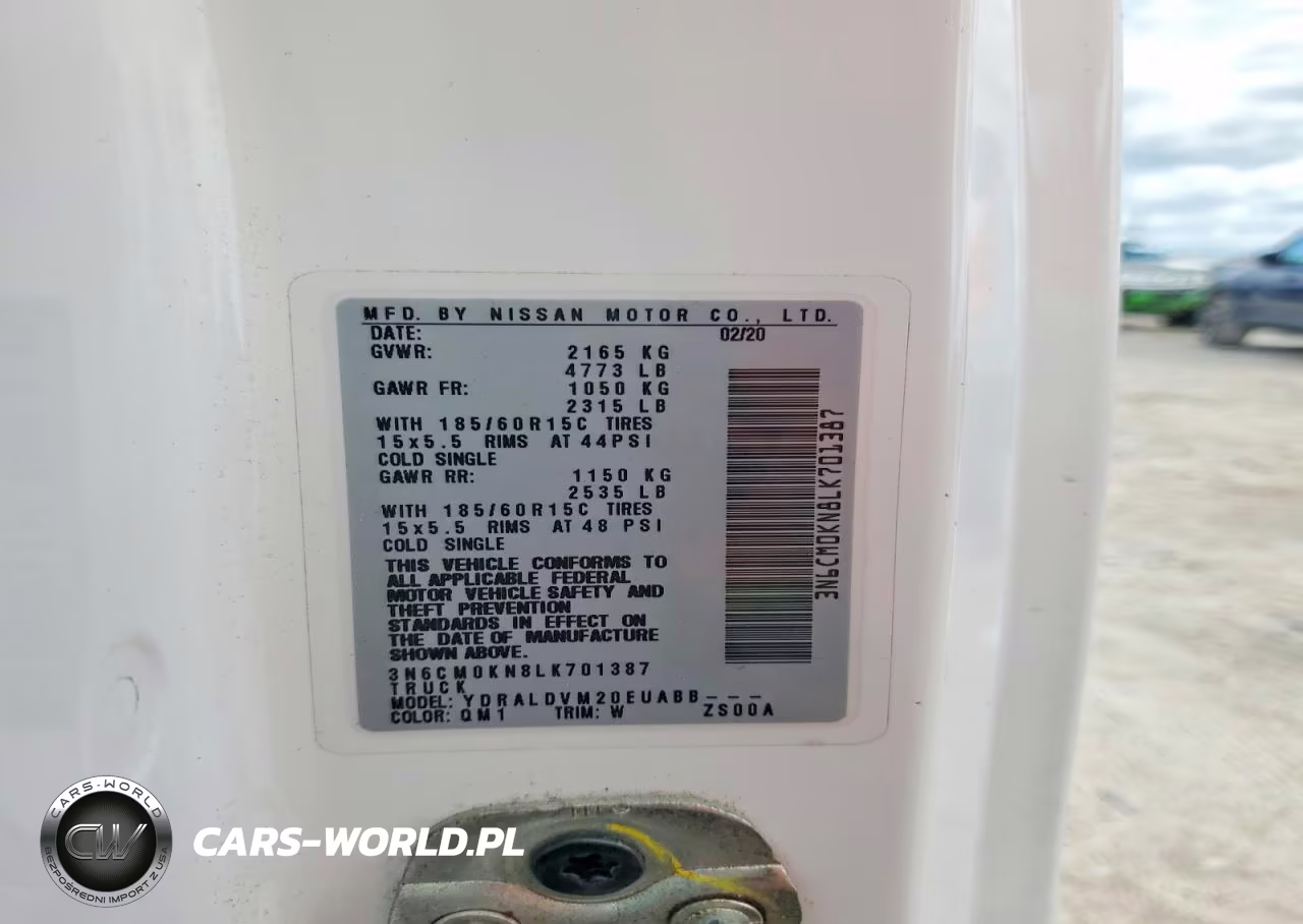 2020 Nissan Nv200 S VIN:3N6CM0KN8LK701387 - 13