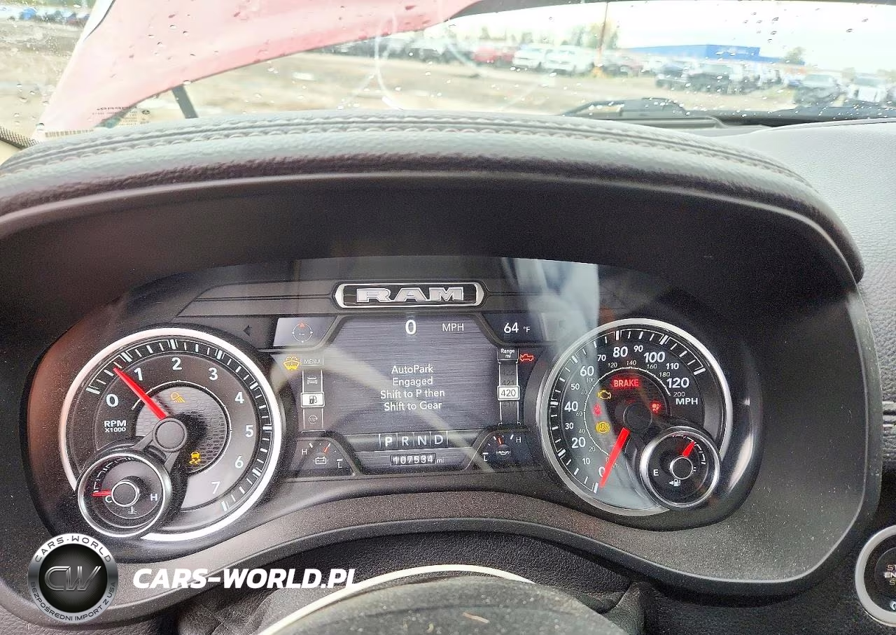 2019 Ram 1500 Laramie VIN:1C6SRFDT8KN812620 - 9