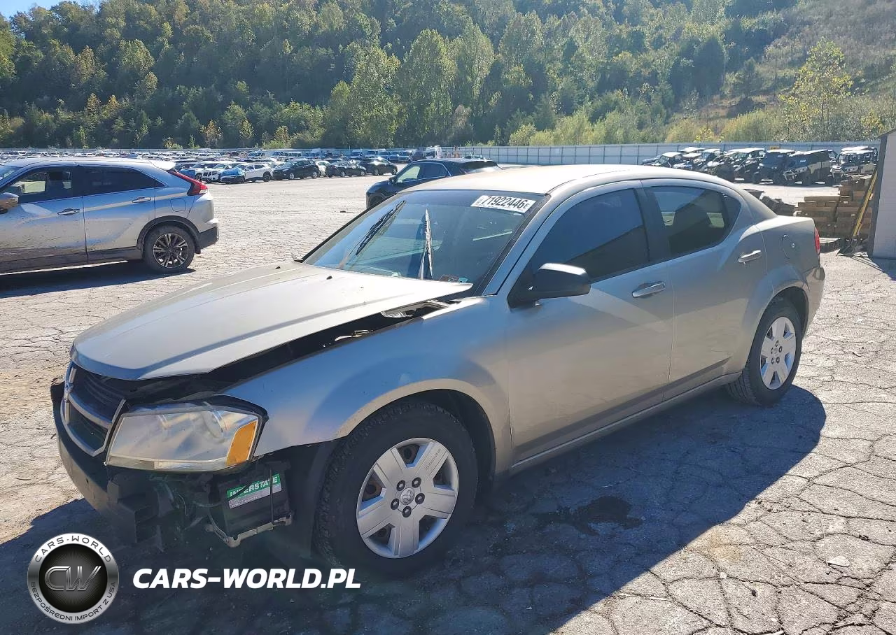 2008 Dodge Avenger Se VIN:1B3LC46J98N296826 - 1