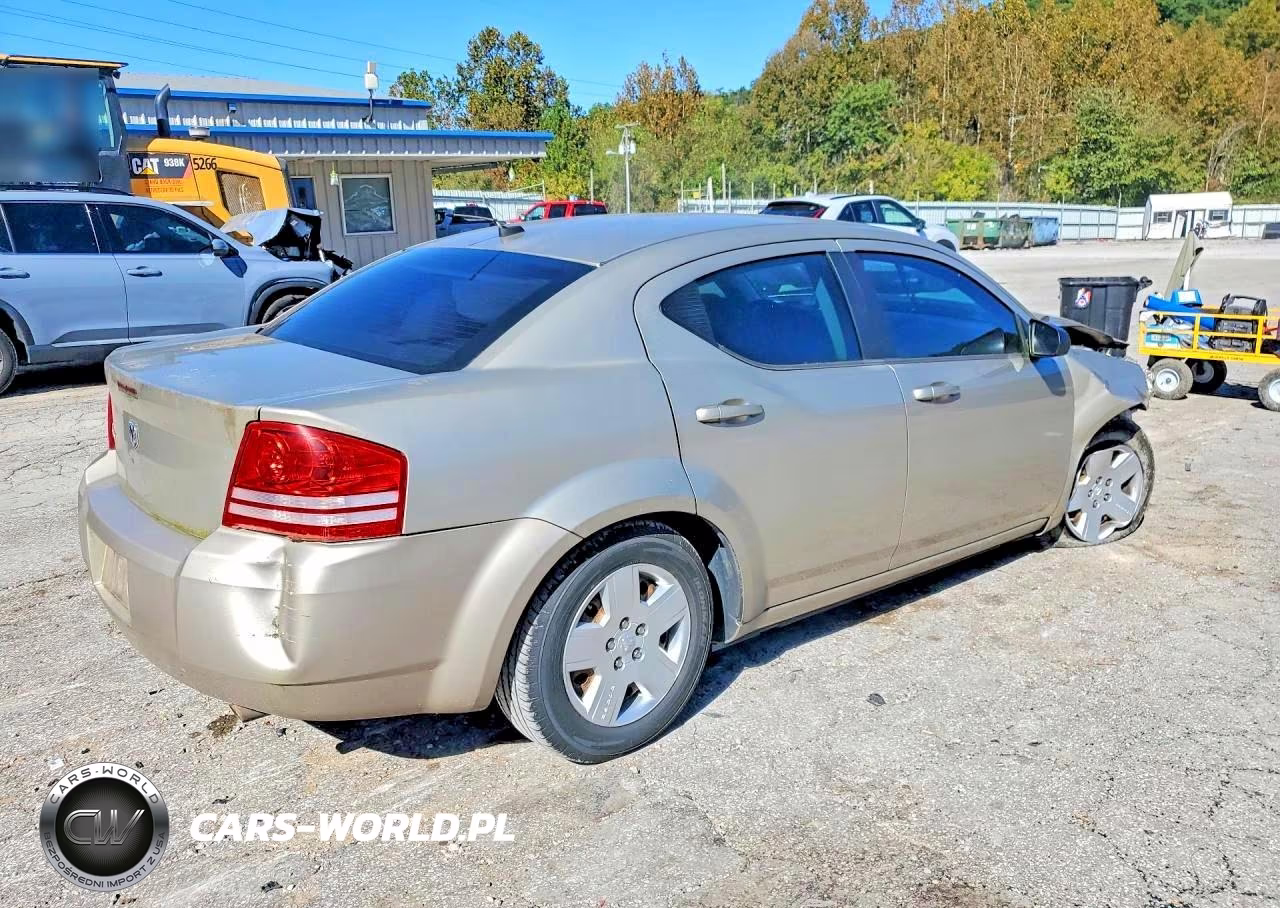 2008 Dodge Avenger Se VIN:1B3LC46J98N296826 - 3