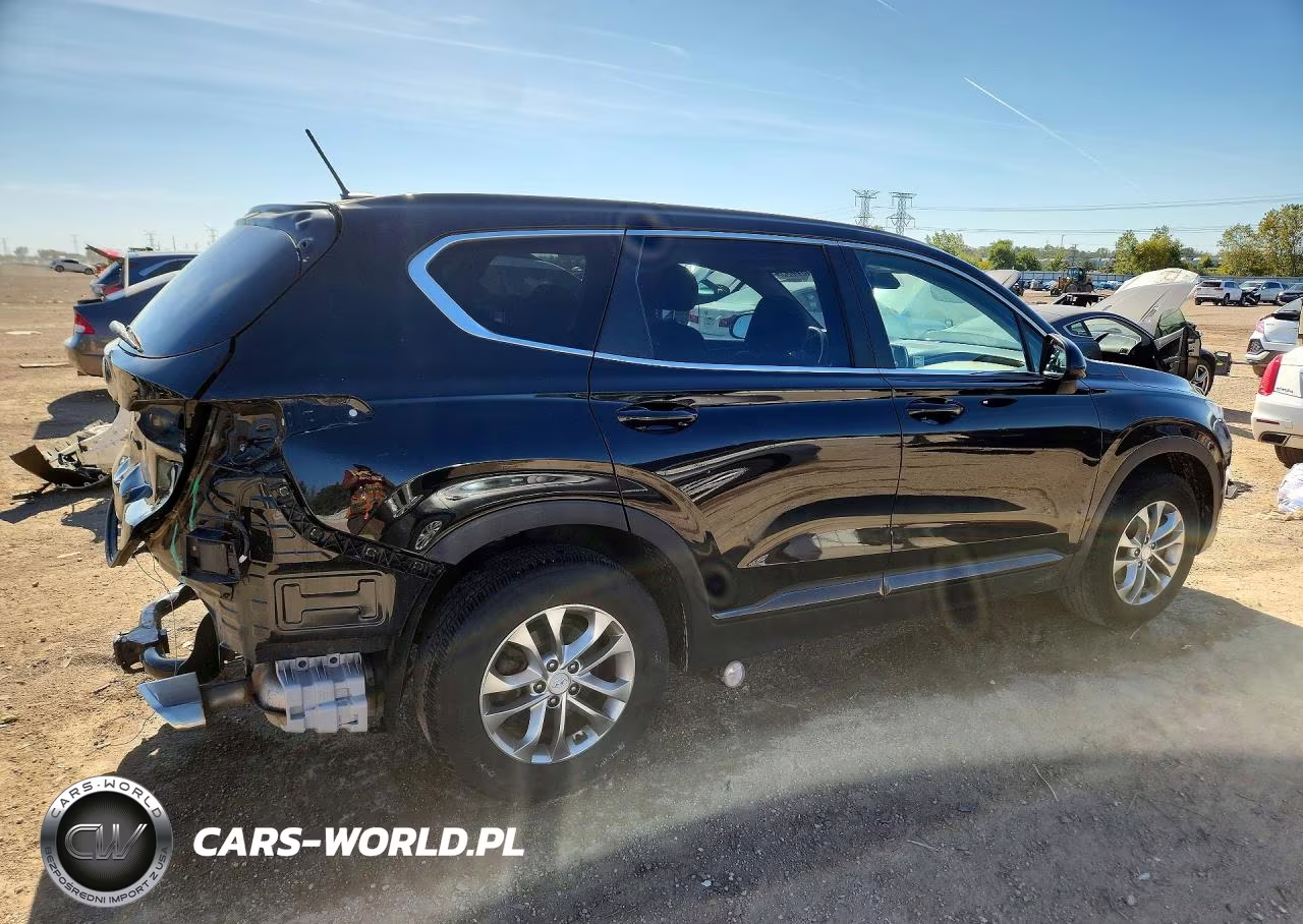 2019 Hyundai Santa Fe Se VIN:5NMS23AD7KH131029 - 3