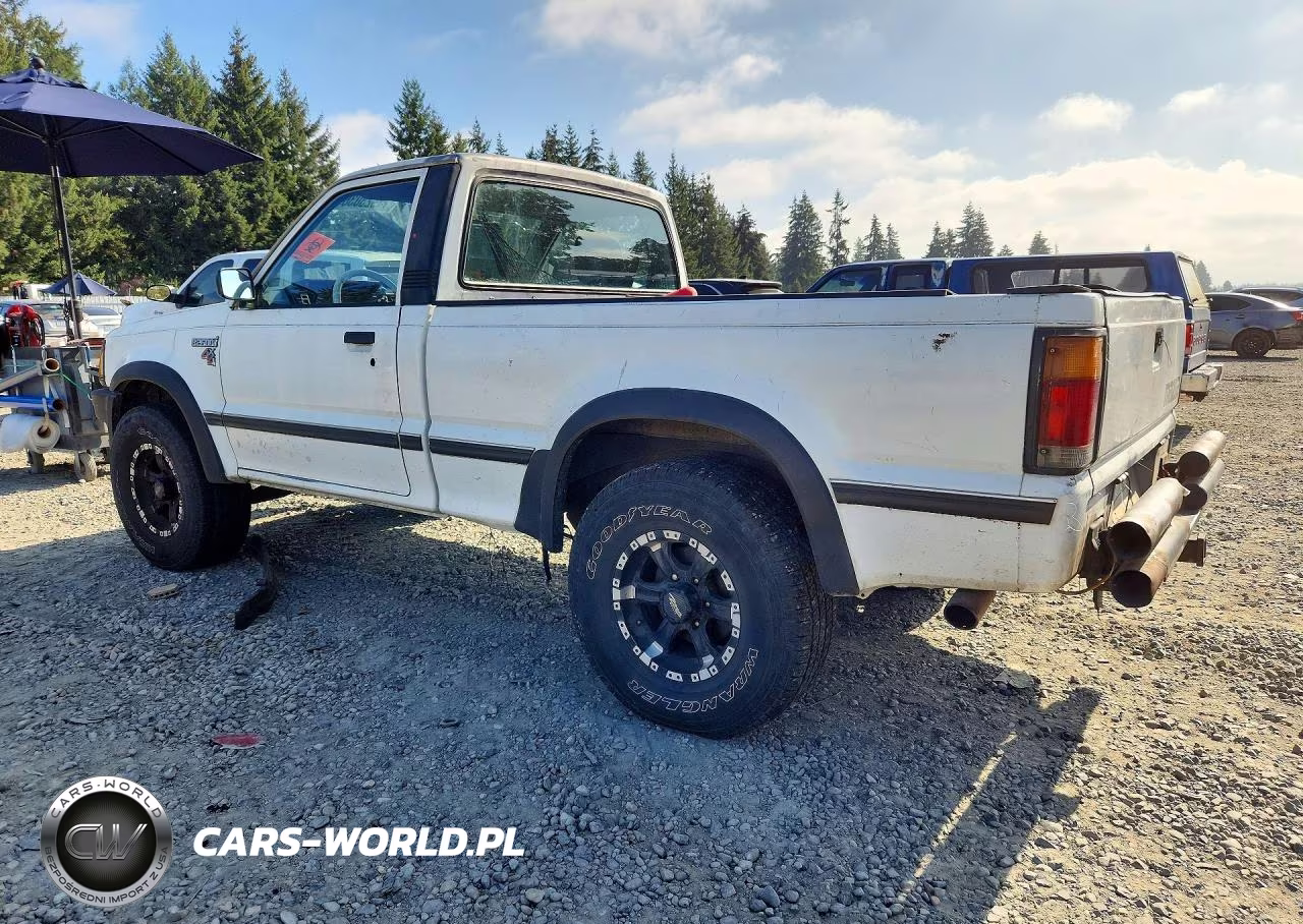 1993 Mazda B2600 Short Body VIN:JM2UF4148P0391087 - 2