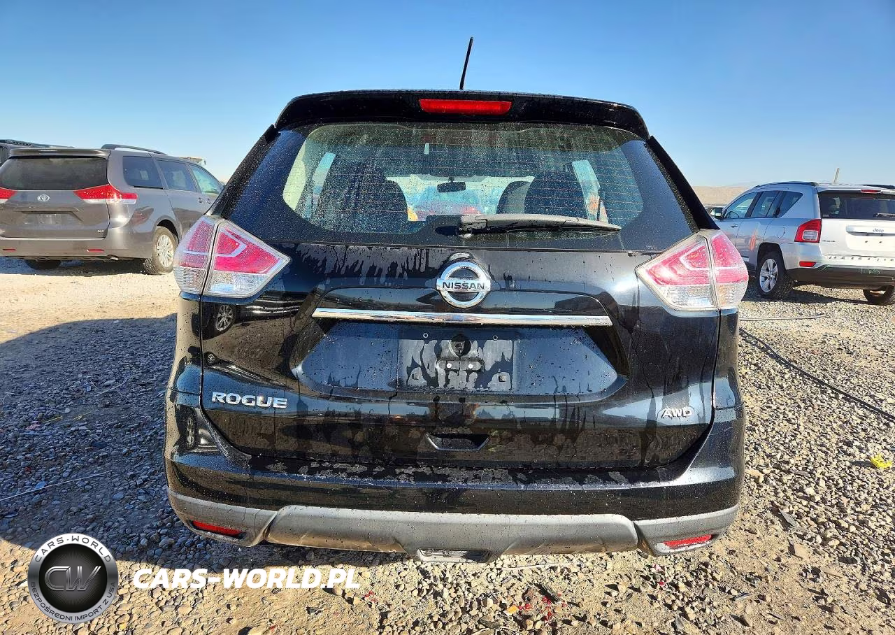 2015 Nissan Rogue S VIN:KNMAT2MV5FP507019 - 6